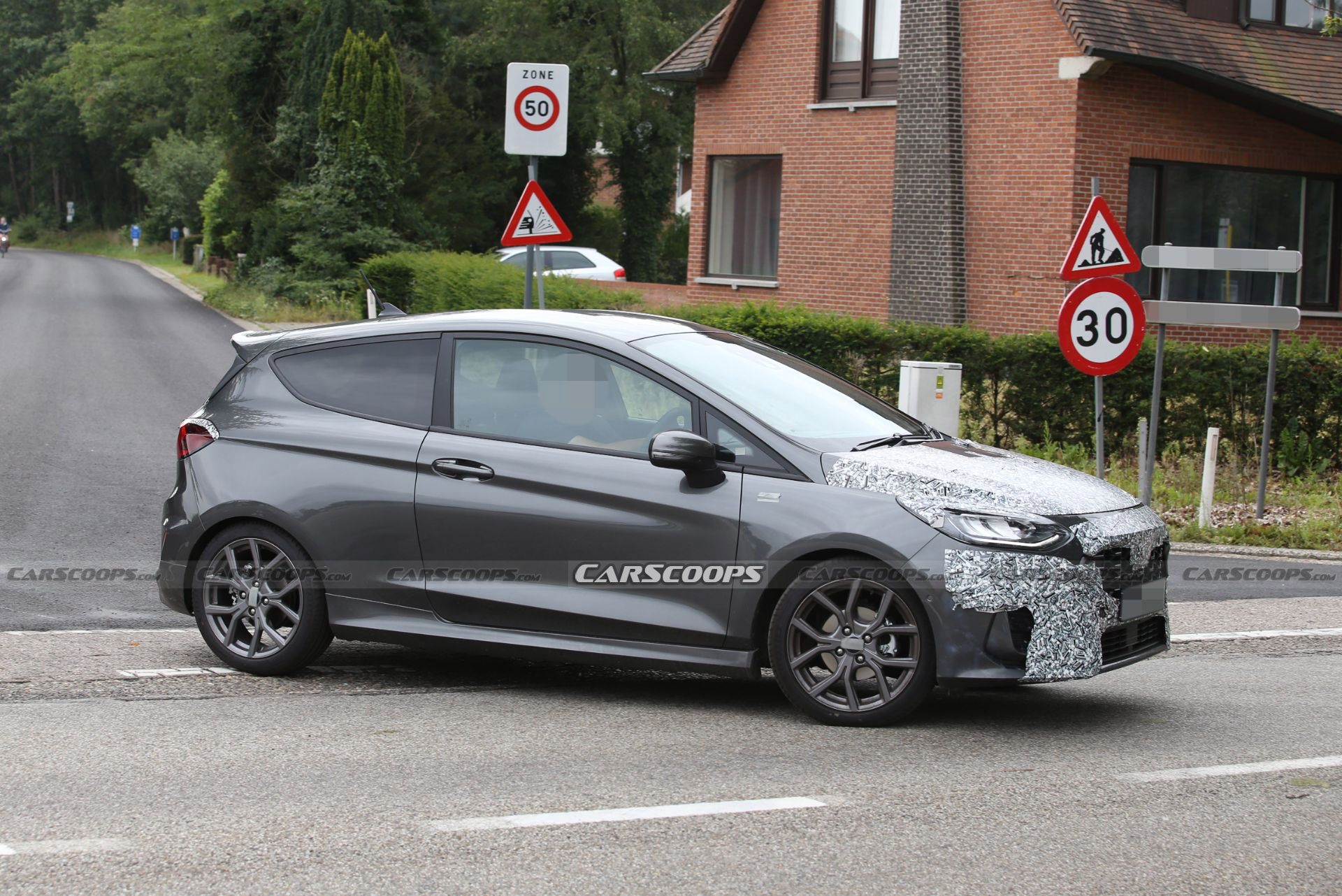 Facelifted 2022 Ford Fiesta Spied Showing Its Sportier Side In ST-Line Trim