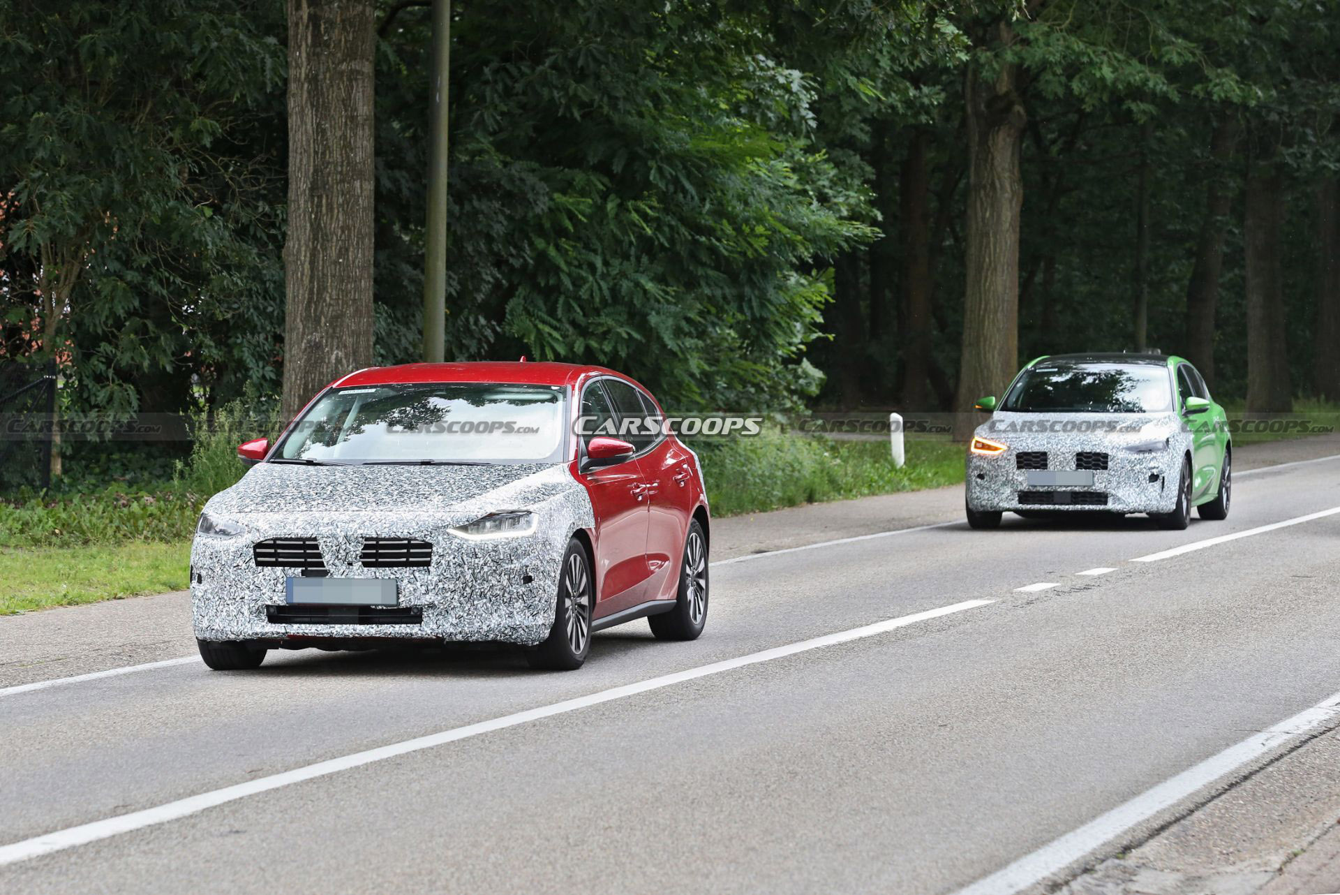 2022 Ford Focus ST Facelift Spied Bringing Hot Hatch Vibes