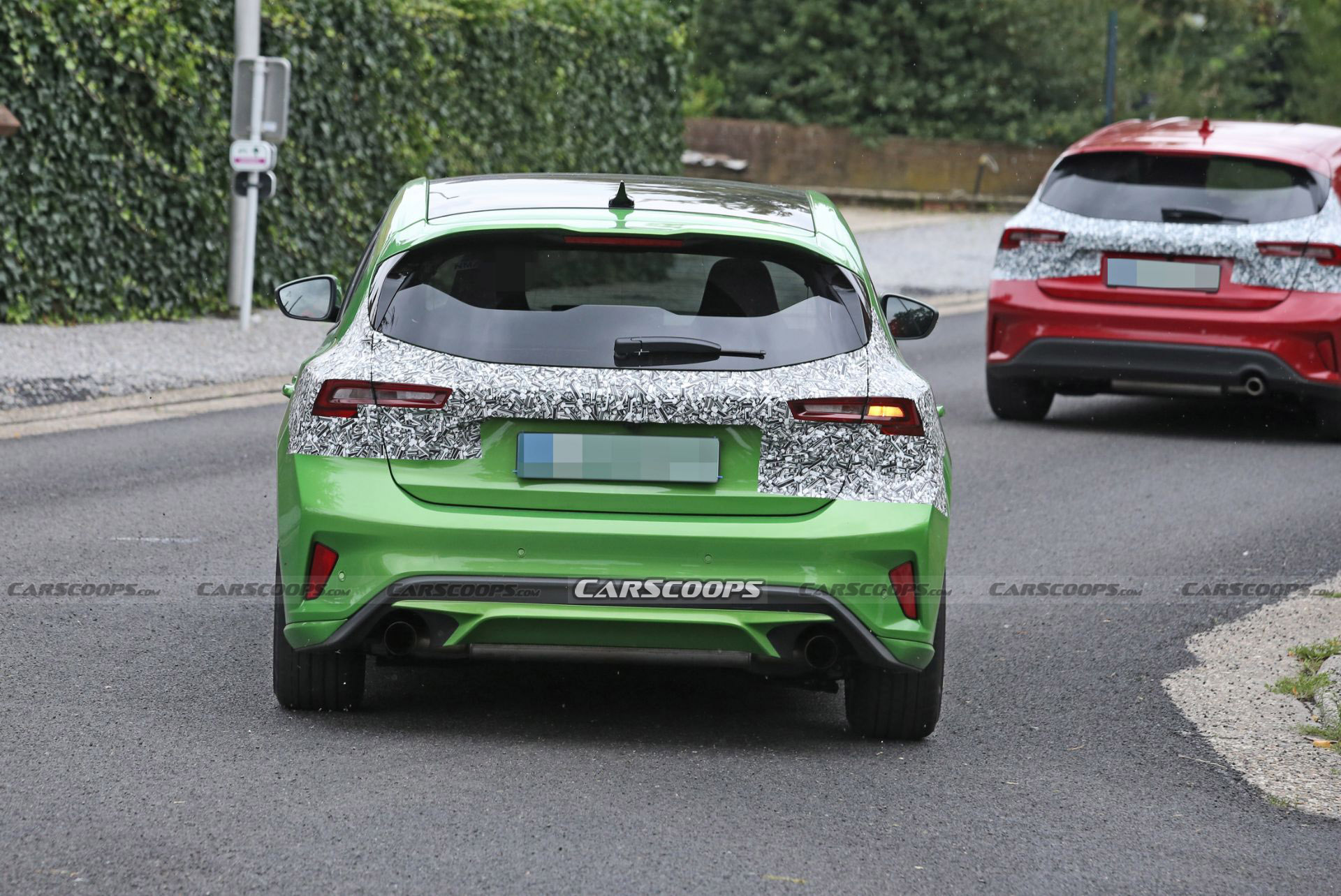 2022 Ford Focus ST Facelift Spied Bringing Hot Hatch Vibes