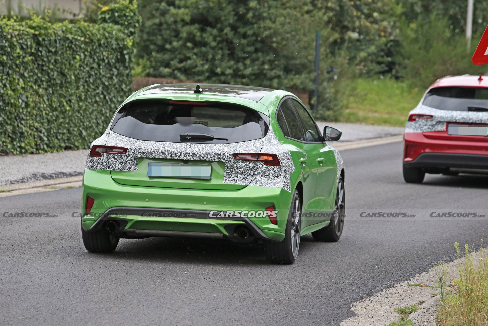 2022 Ford Focus ST Facelift Spied Bringing Hot Hatch Vibes