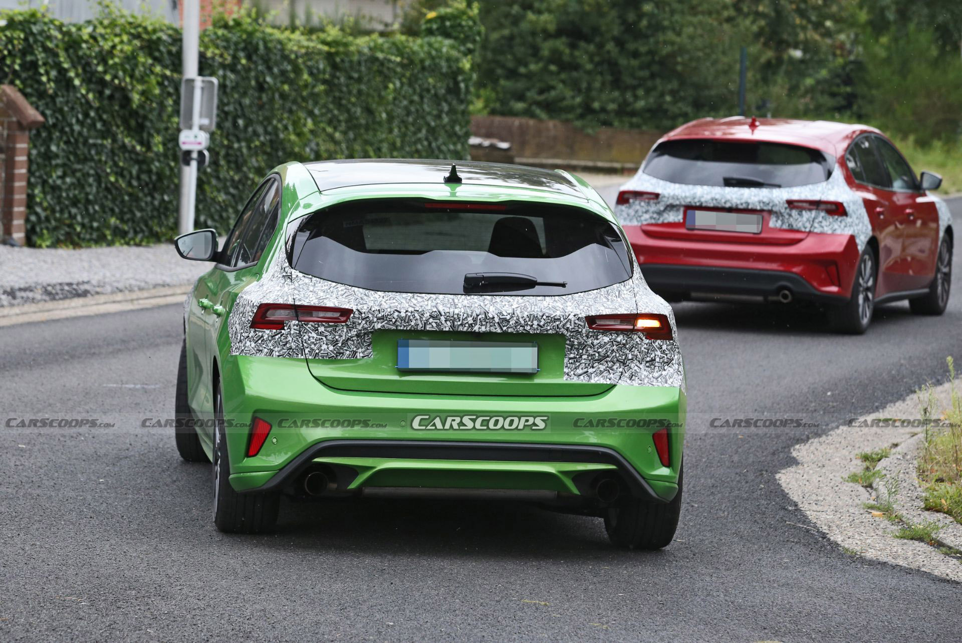 2022 Ford Focus ST Facelift Spied Bringing Hot Hatch Vibes
