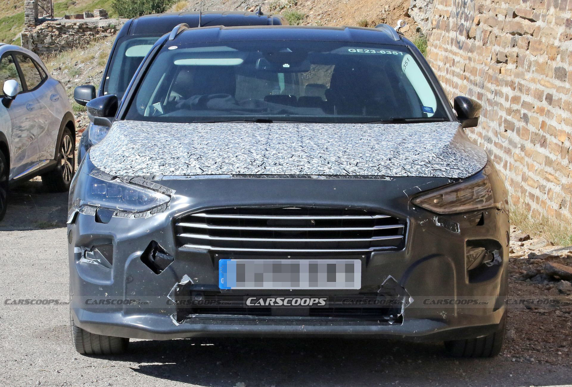 2022 Ford Focus Wagon Facelift Spied Showing Redesigned Light Units