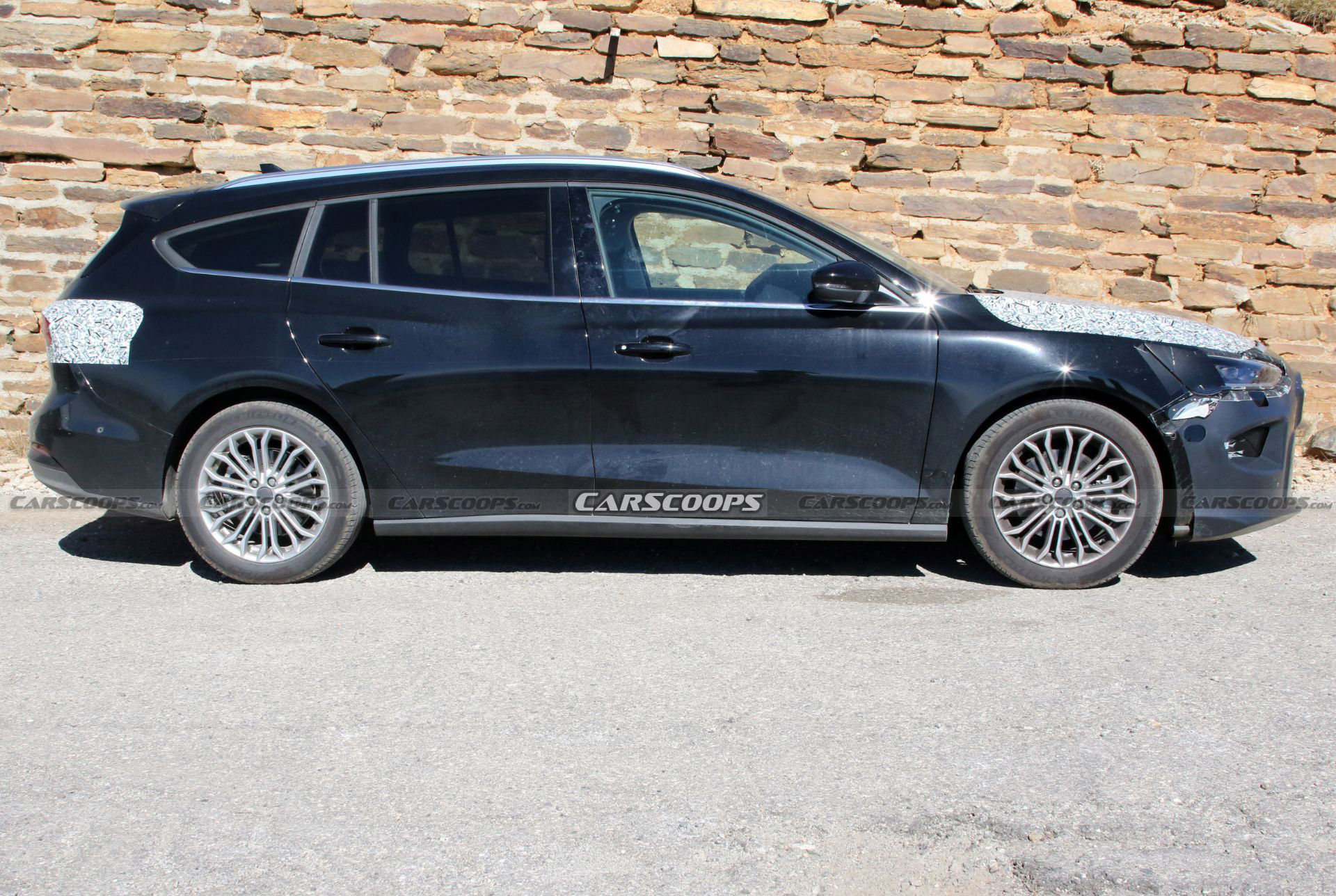 2022 Ford Focus Wagon Facelift Spied Showing Redesigned Light Units