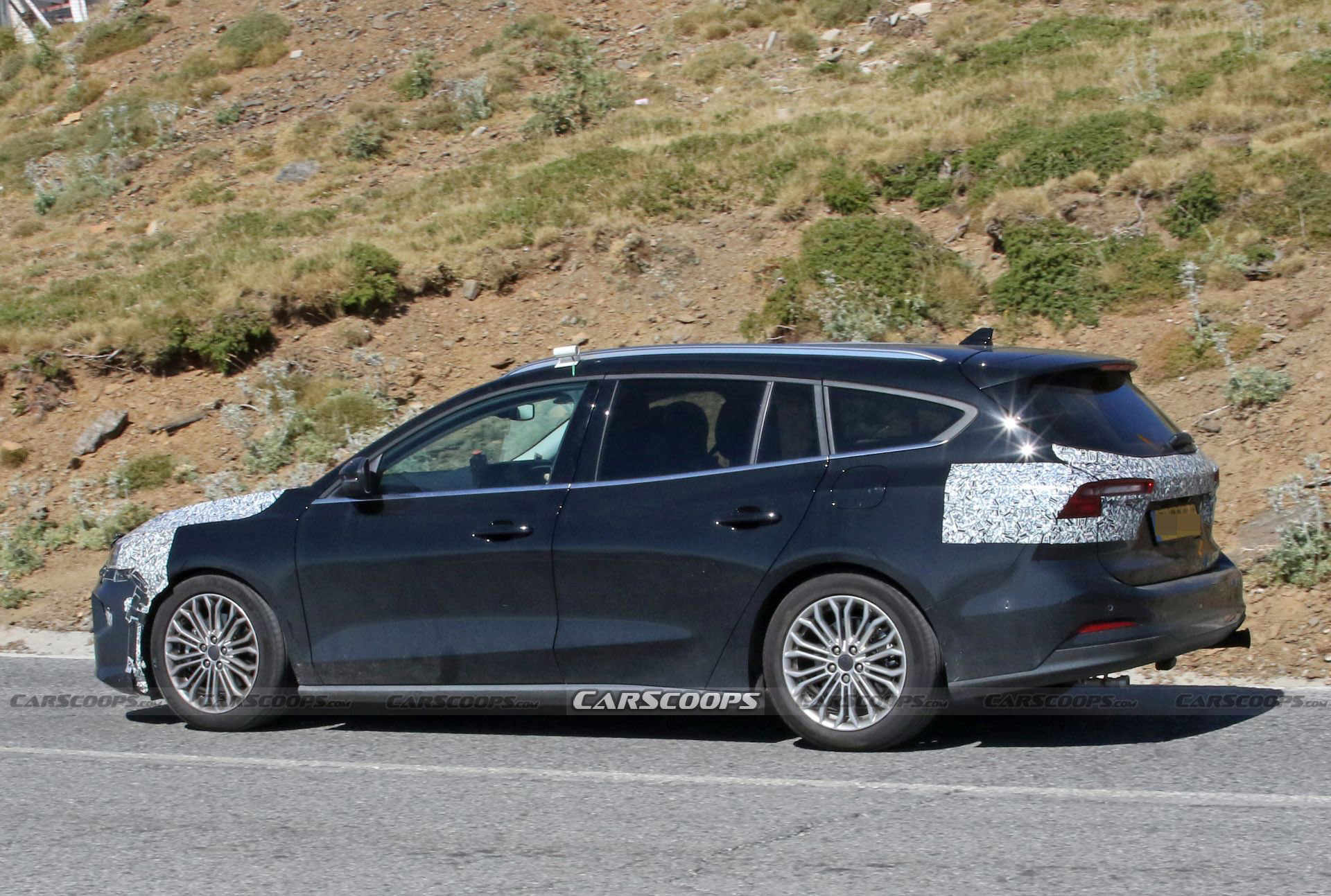 2022 Ford Focus Wagon Facelift Spied Showing Redesigned Light Units