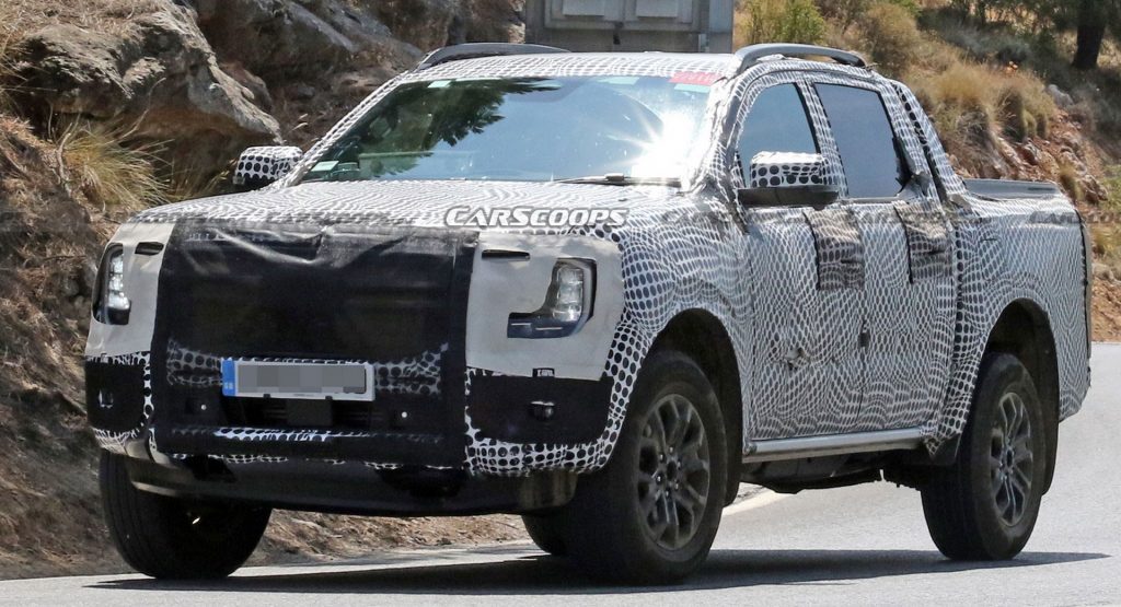 Euro-Spec Ford Ranger Spied, Could Have A Plug-In Hybrid Powertrain