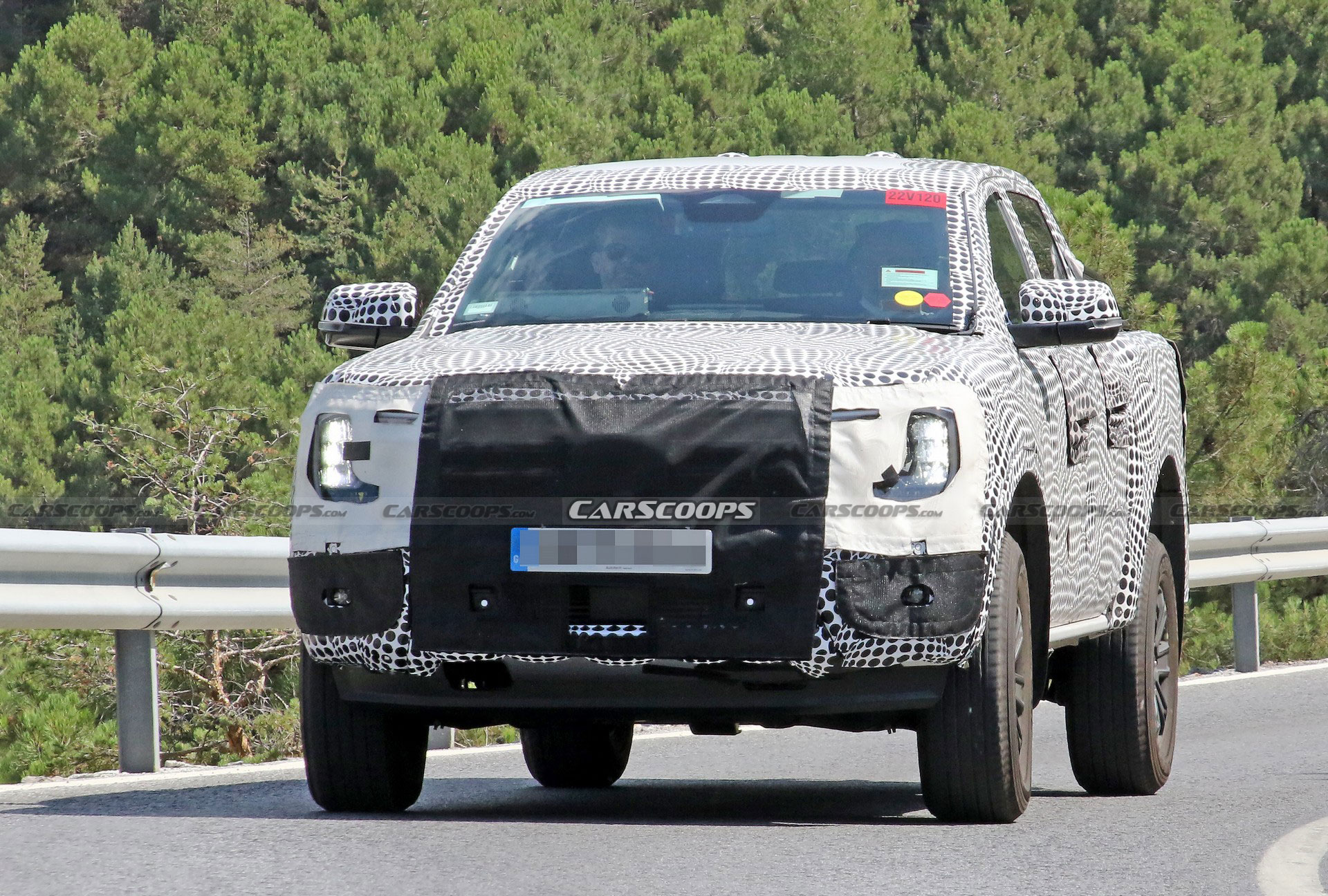 2023 Ford Ranger Spotted With A Maverick-Like Front End