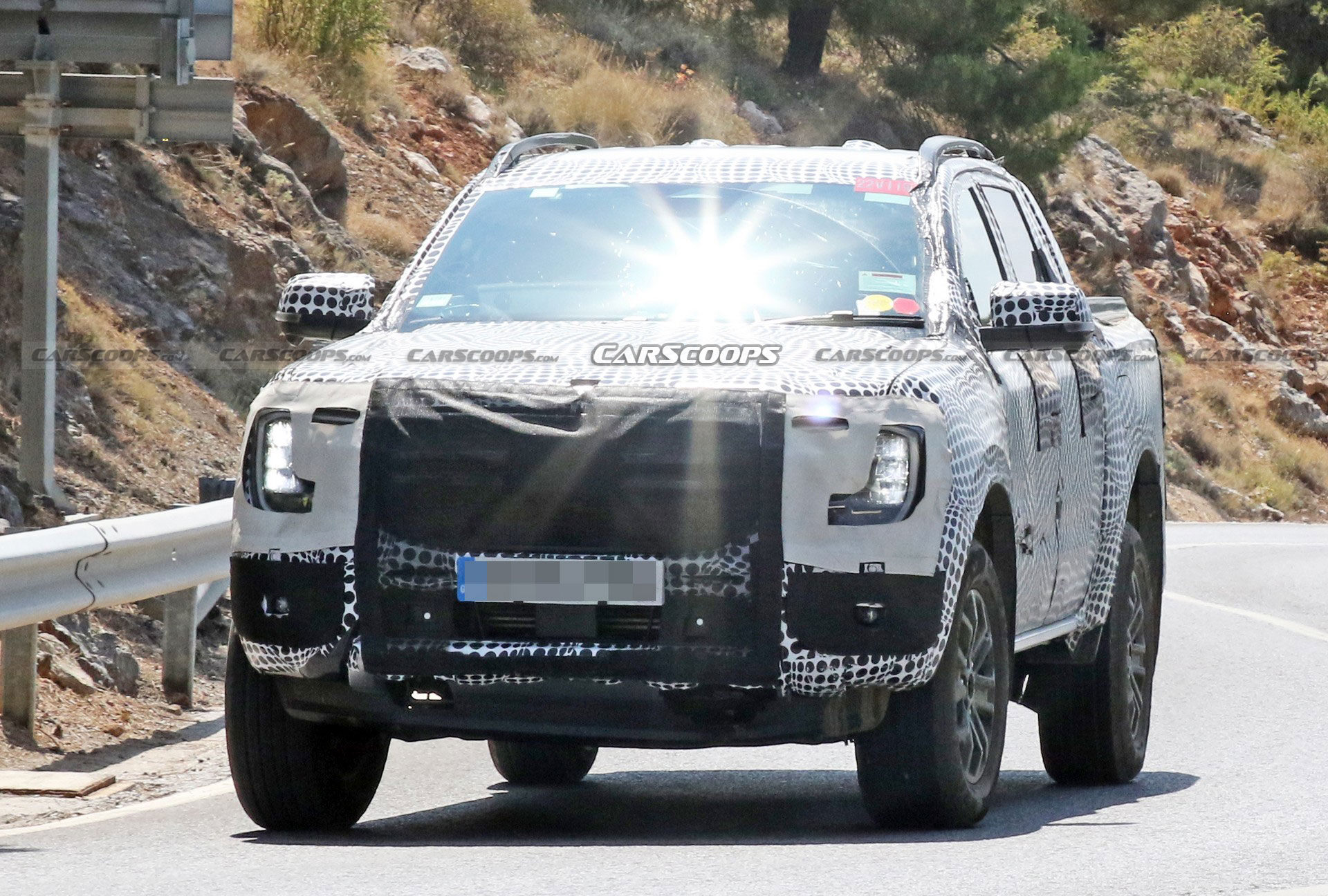 2023 Ford Ranger Spotted With A Maverick-Like Front End
