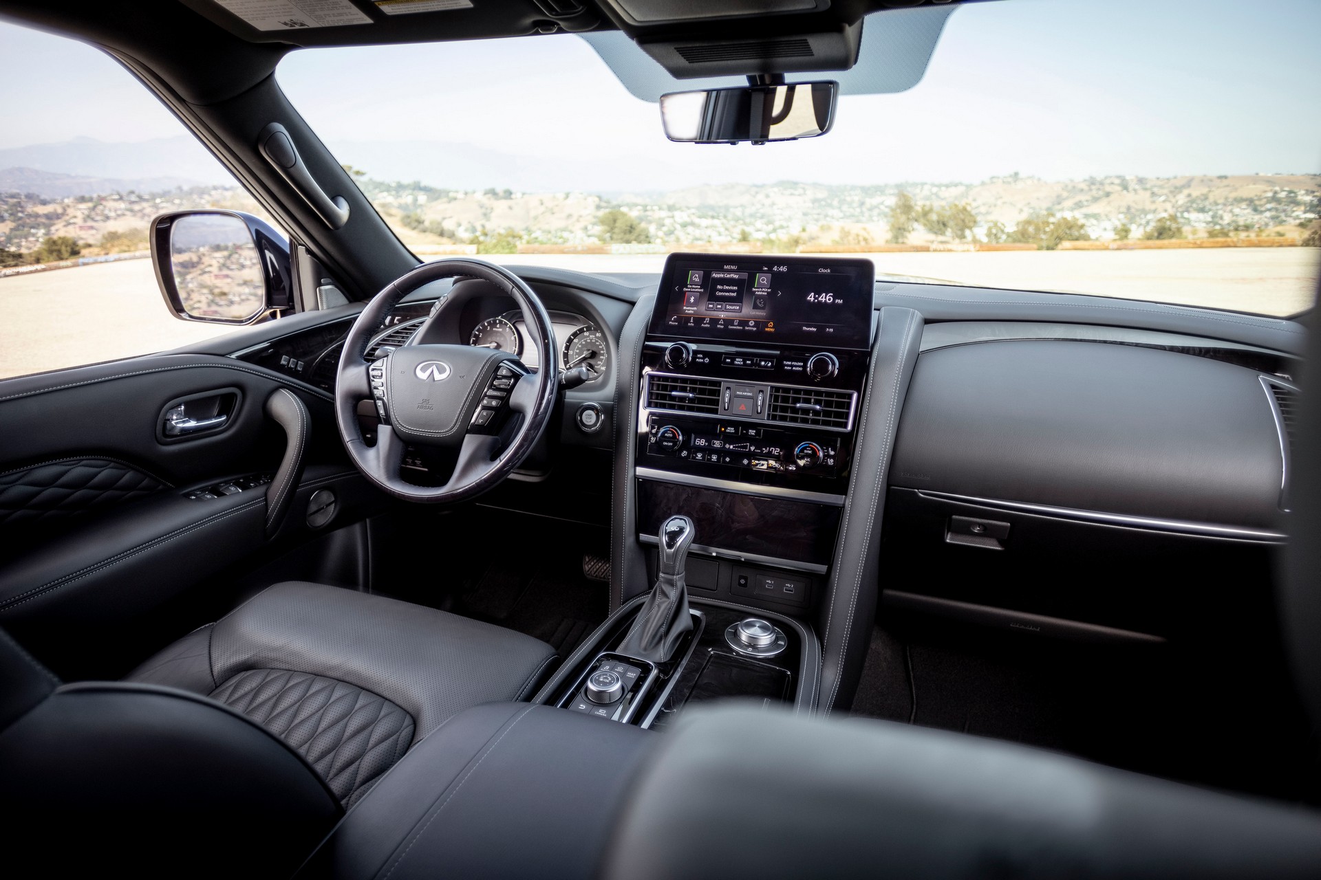 2022 Infiniti QX80 Gains An Updated Interior With New 12.3-Inch Infotainment System