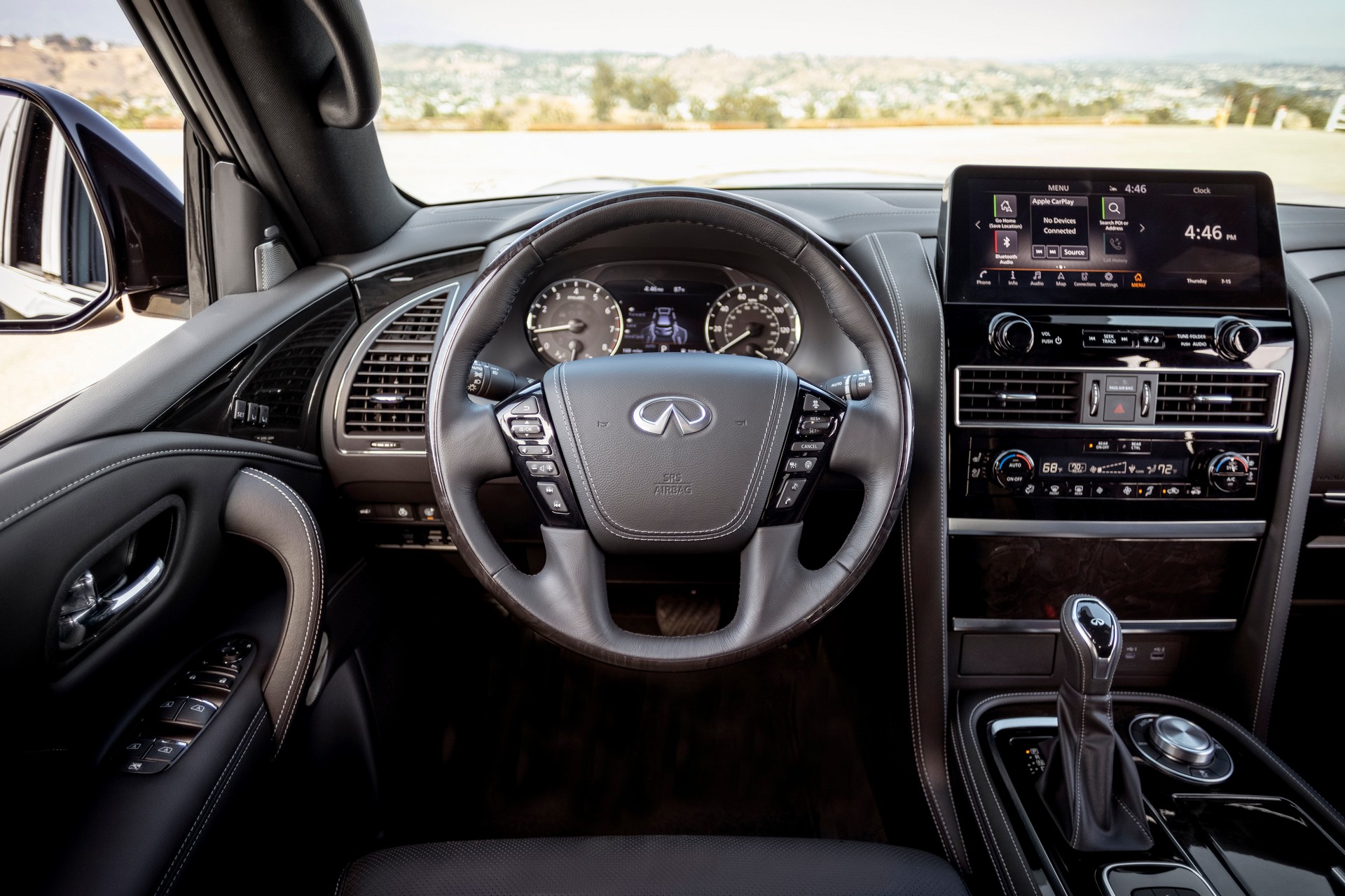 2022 Infiniti QX80 Gains An Updated Interior With New 12.3-Inch Infotainment System