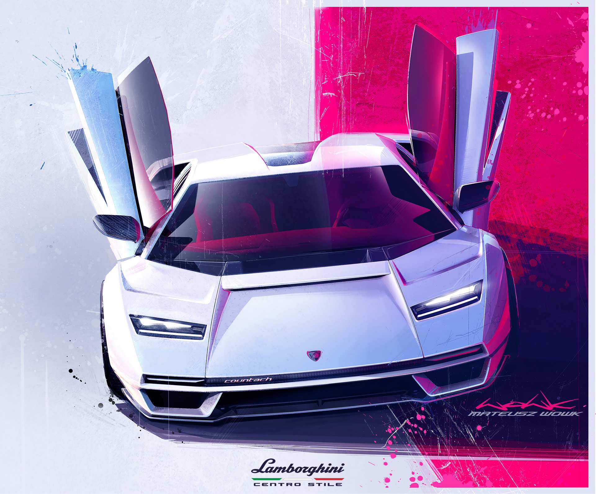 Lamborghini Countach LPI 800-4 Goes Back To The Future As A Sian-Based 21st Century Supercar