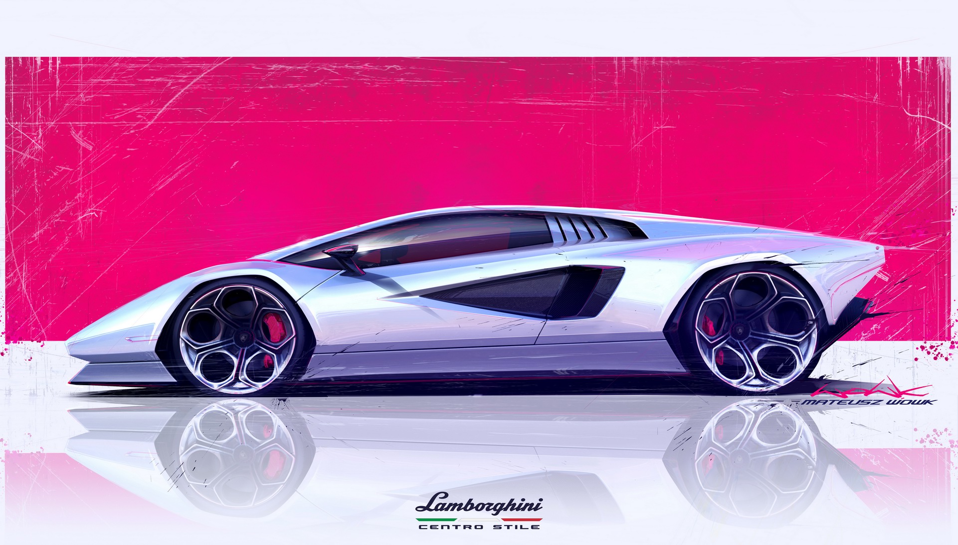 Lamborghini Countach LPI 800-4 Goes Back To The Future As A Sian-Based 21st Century Supercar