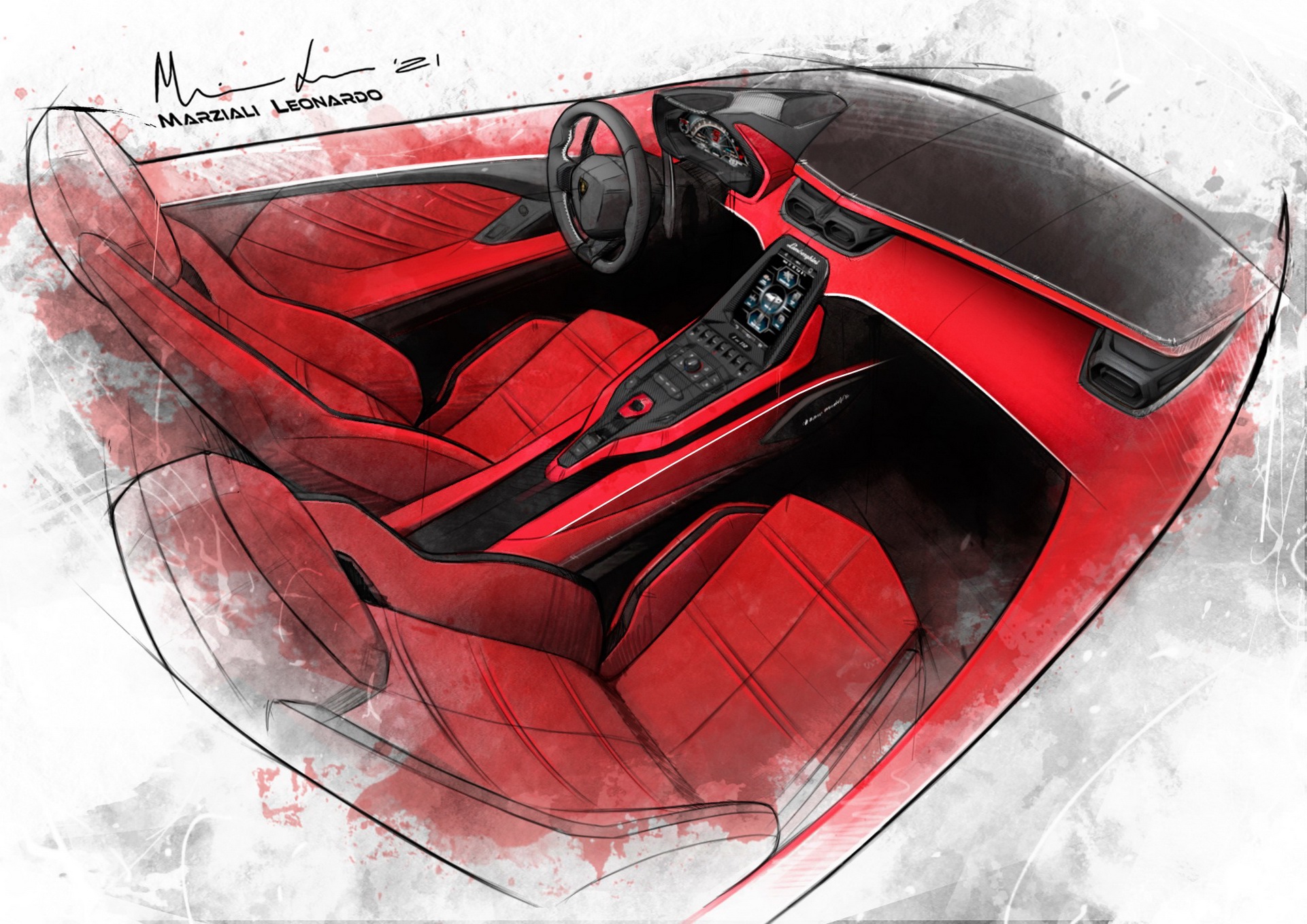 Lamborghini Countach LPI 800-4 Goes Back To The Future As A Sian-Based 21st Century Supercar