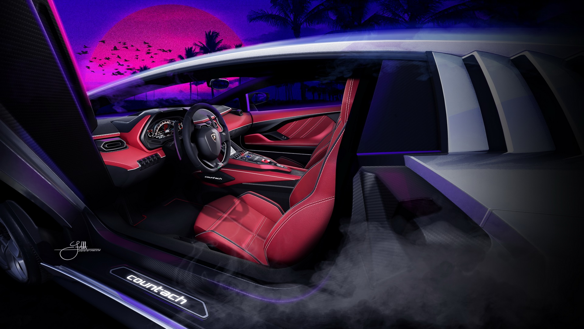 Lamborghini Countach LPI 800-4 Goes Back To The Future As A Sian-Based 21st Century Supercar