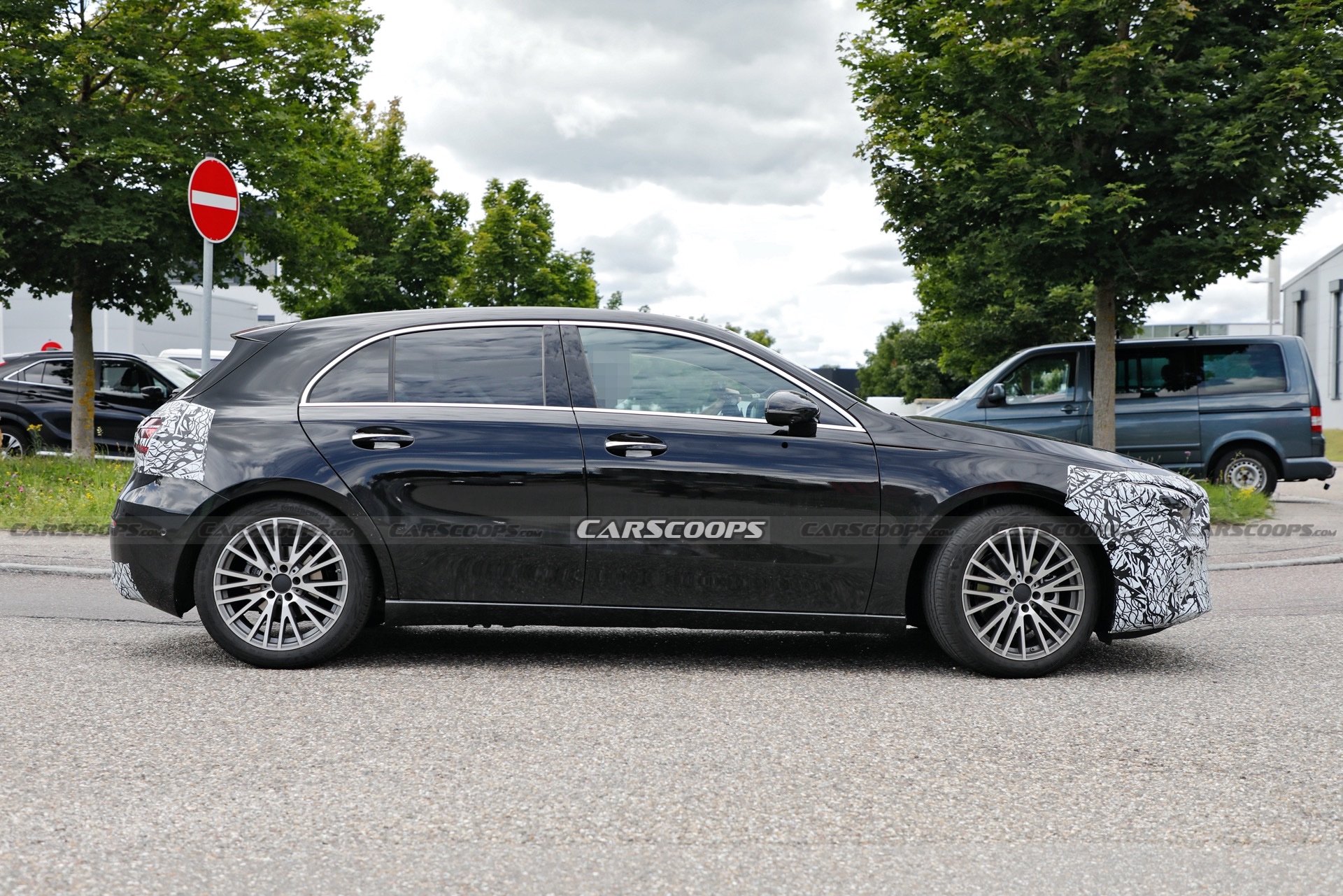 2022 Mercedes A-Class Facelift Continues To Show Incremental External Updates