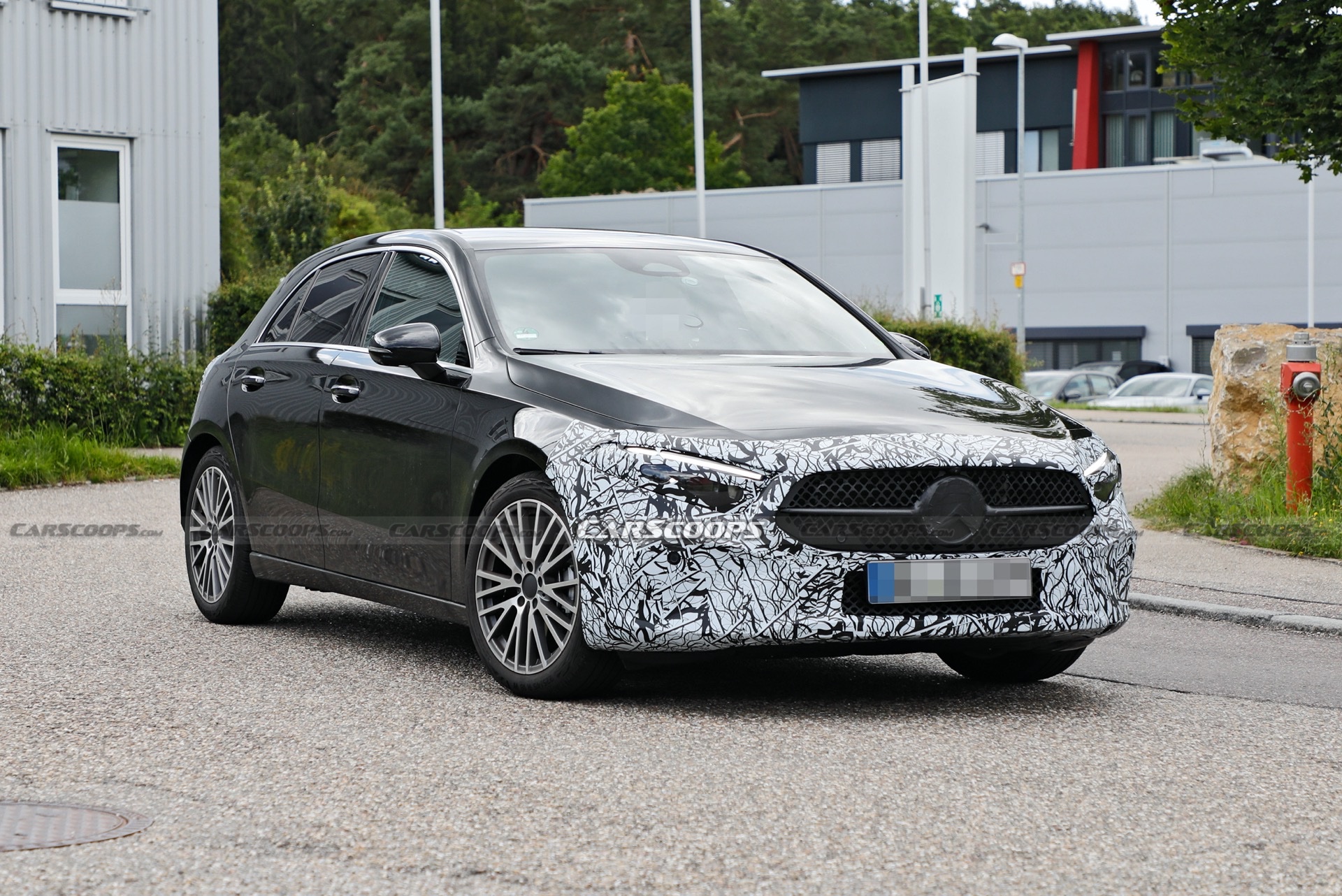 2022 Mercedes A-Class Facelift Continues To Show Incremental External Updates