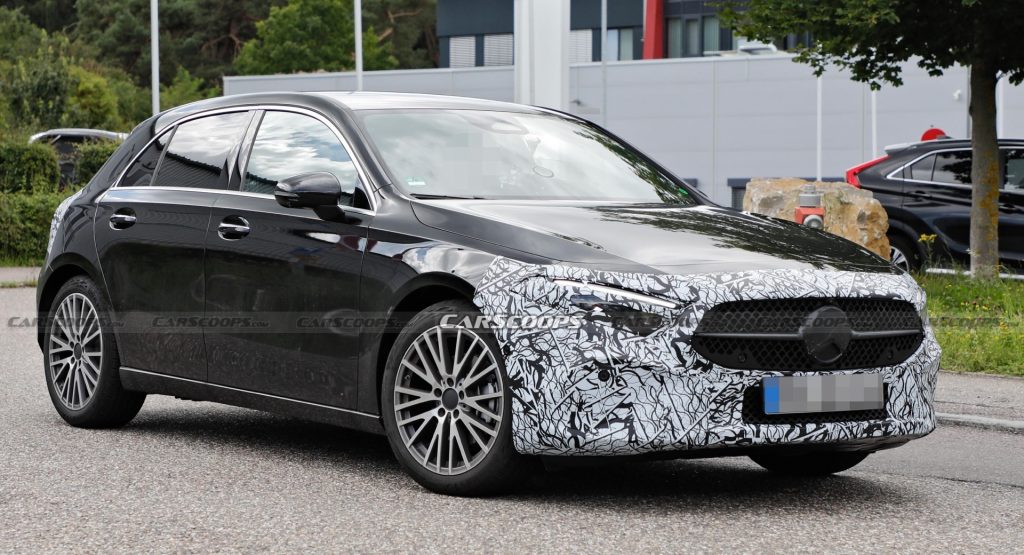  2022 Mercedes A-Class Facelift Continues To Show Incremental External Updates