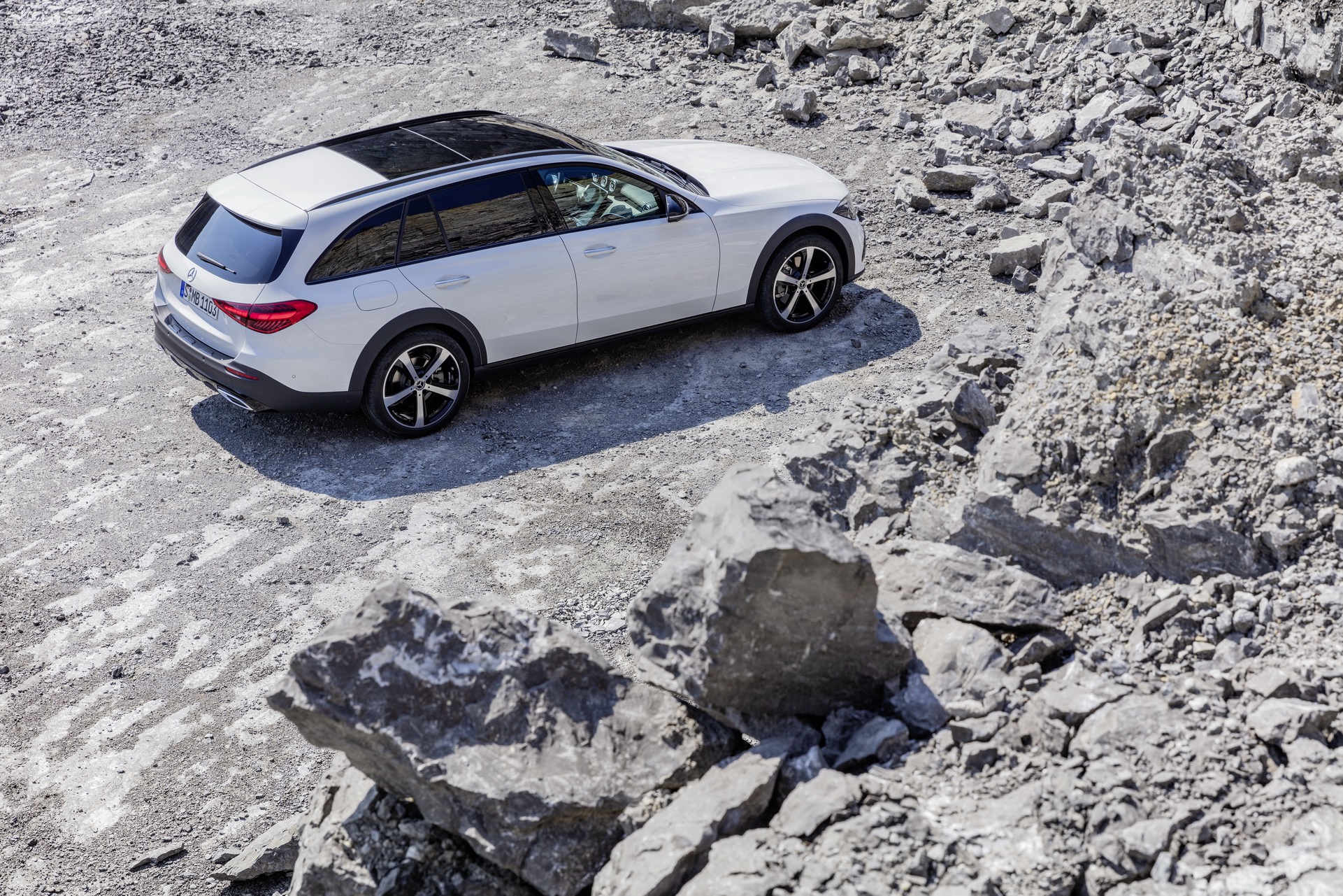 2022 Mercedes-Benz C-Class All Terrain Climbs Its Way Up To Munich
