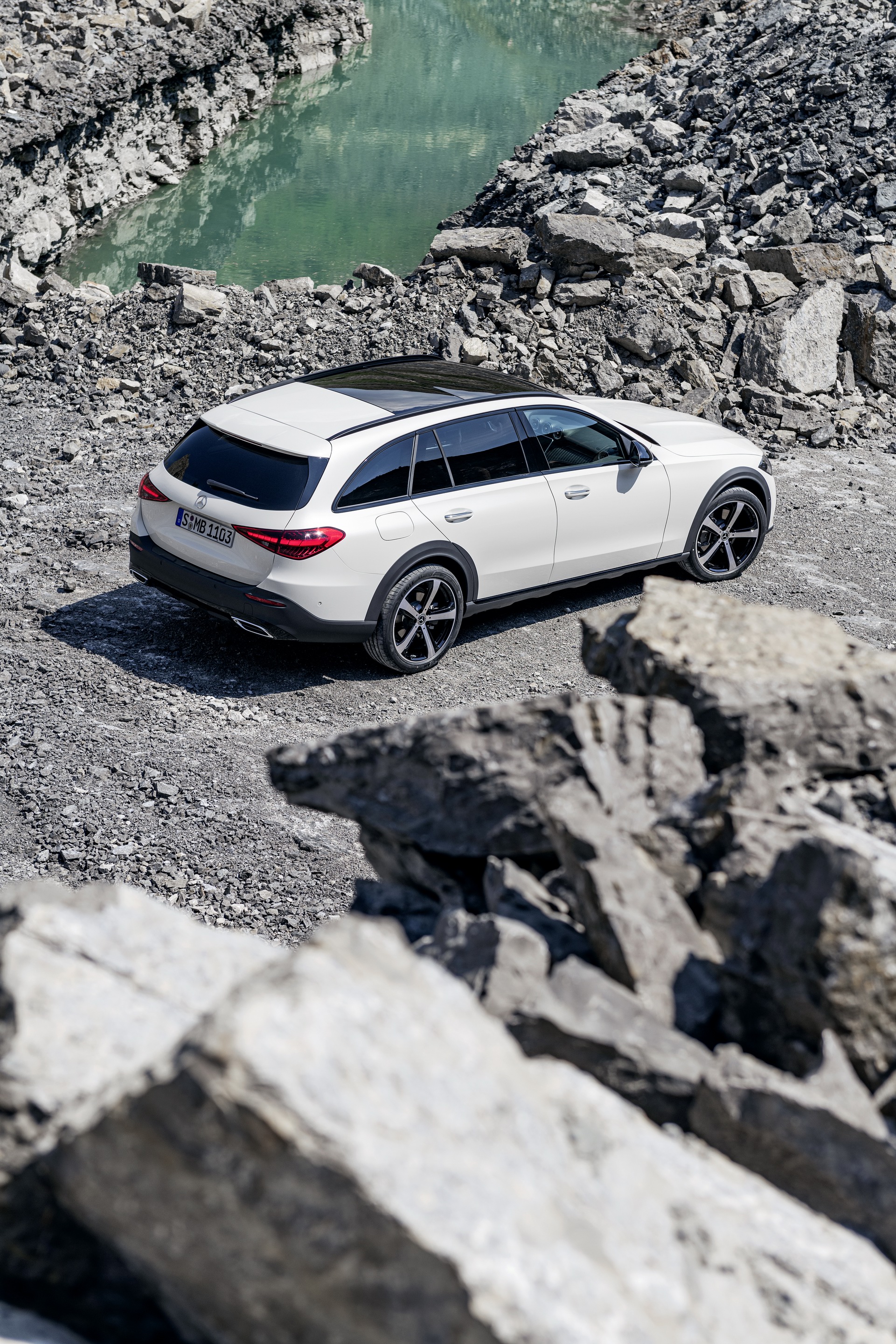 2022 Mercedes-Benz C-Class All Terrain Climbs Its Way Up To Munich