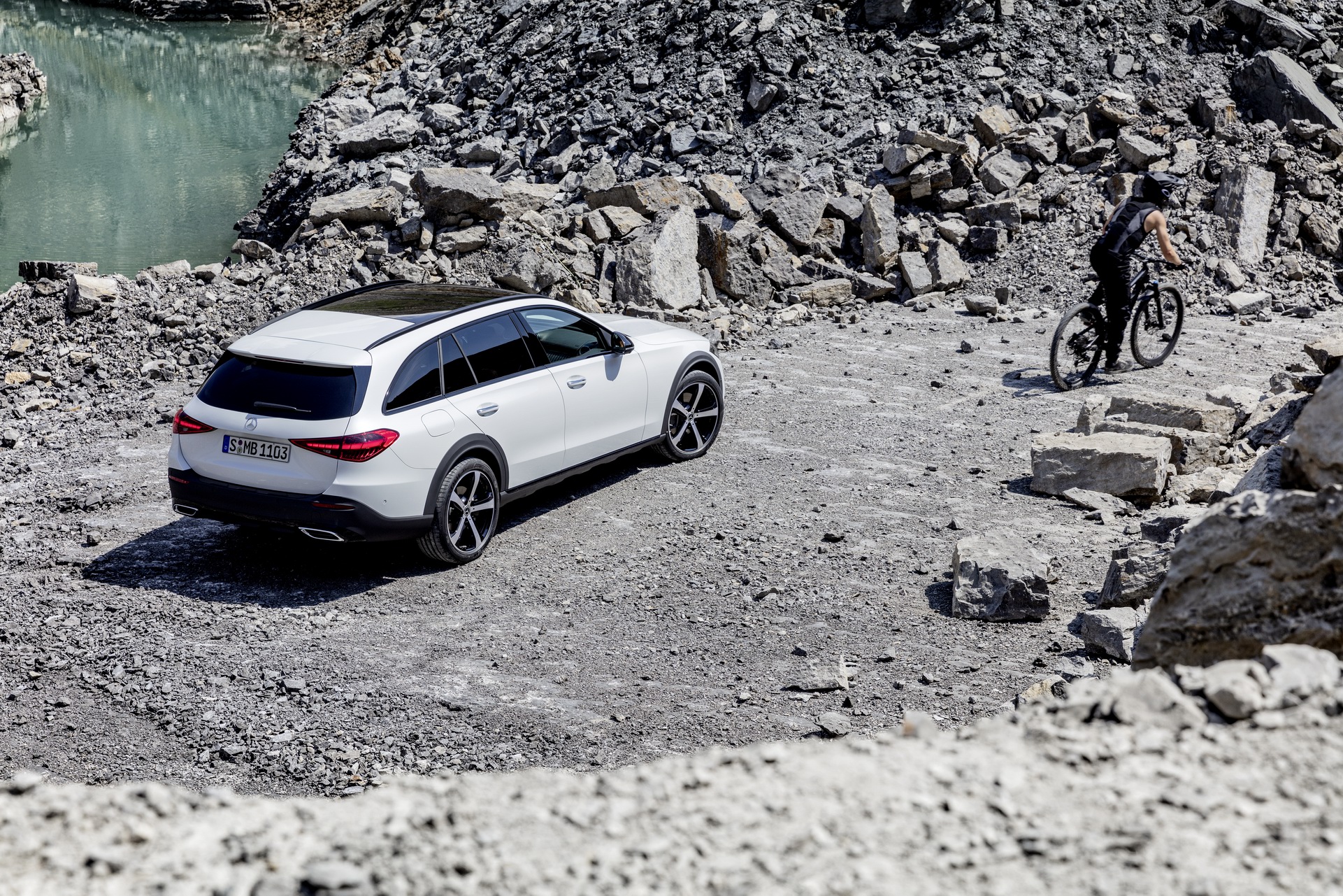 2022 Mercedes-Benz C-Class All Terrain Climbs Its Way Up To Munich