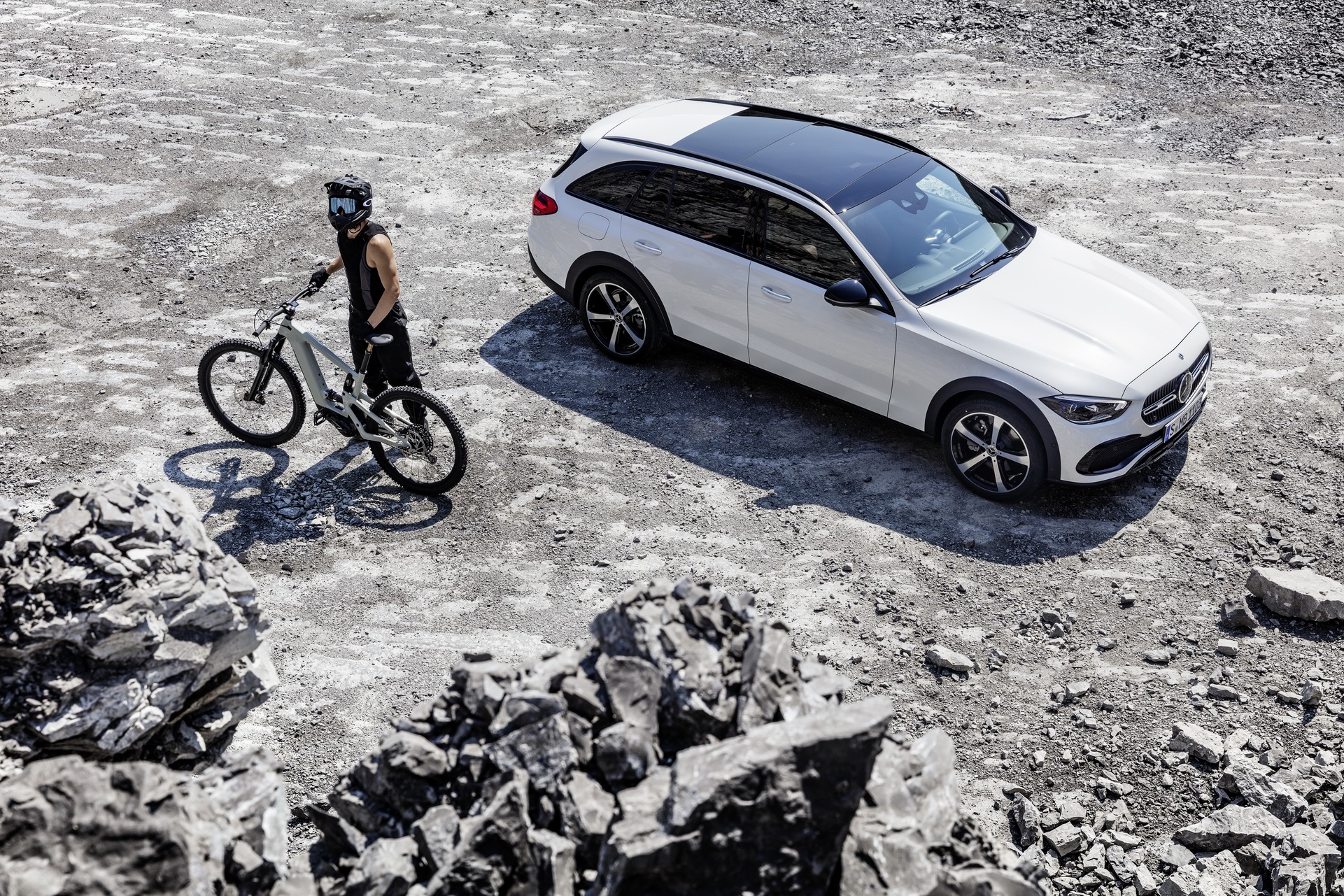 2022 Mercedes-Benz C-Class All Terrain Climbs Its Way Up To Munich
