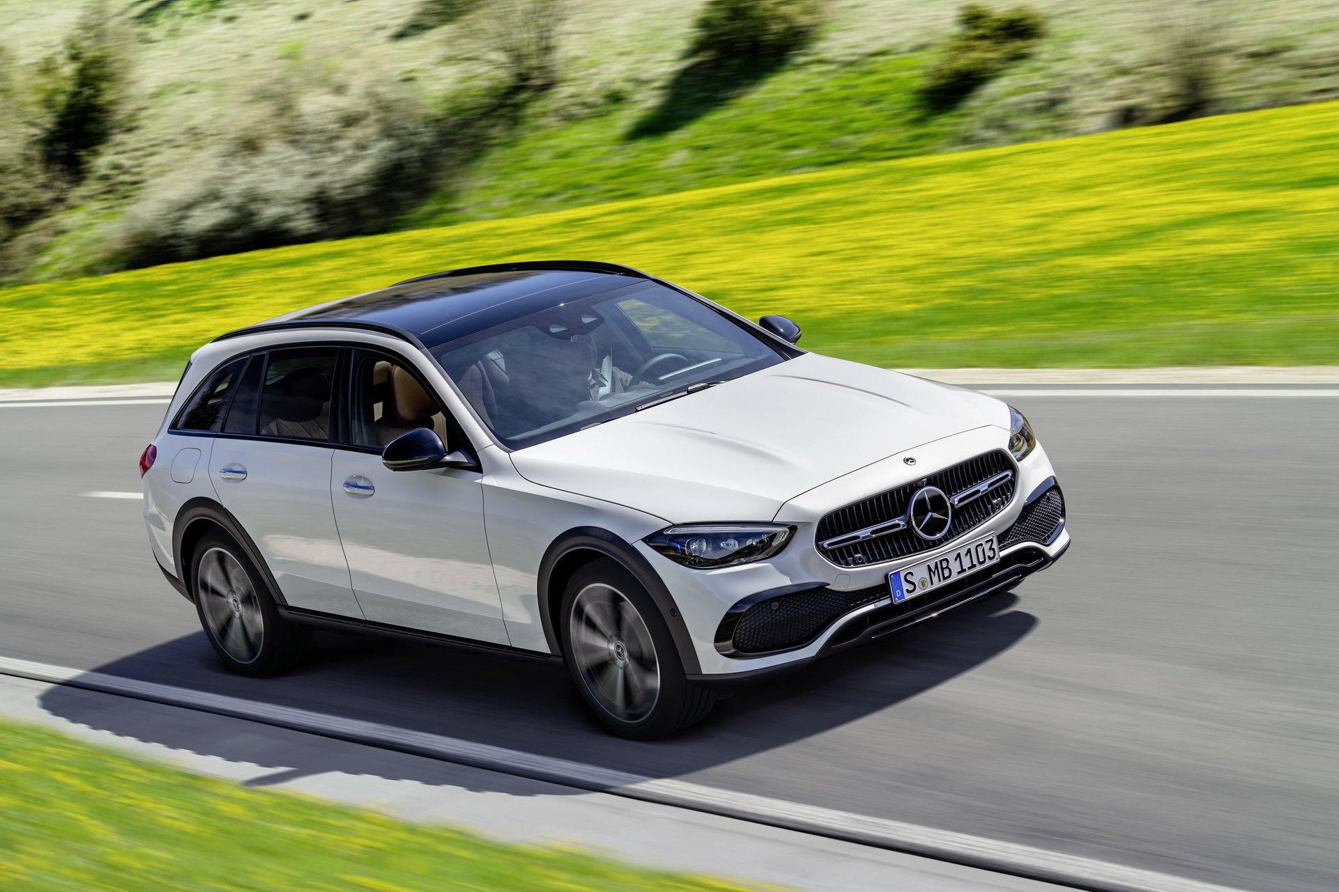 2022 Mercedes-Benz C-Class All Terrain Climbs Its Way Up To Munich