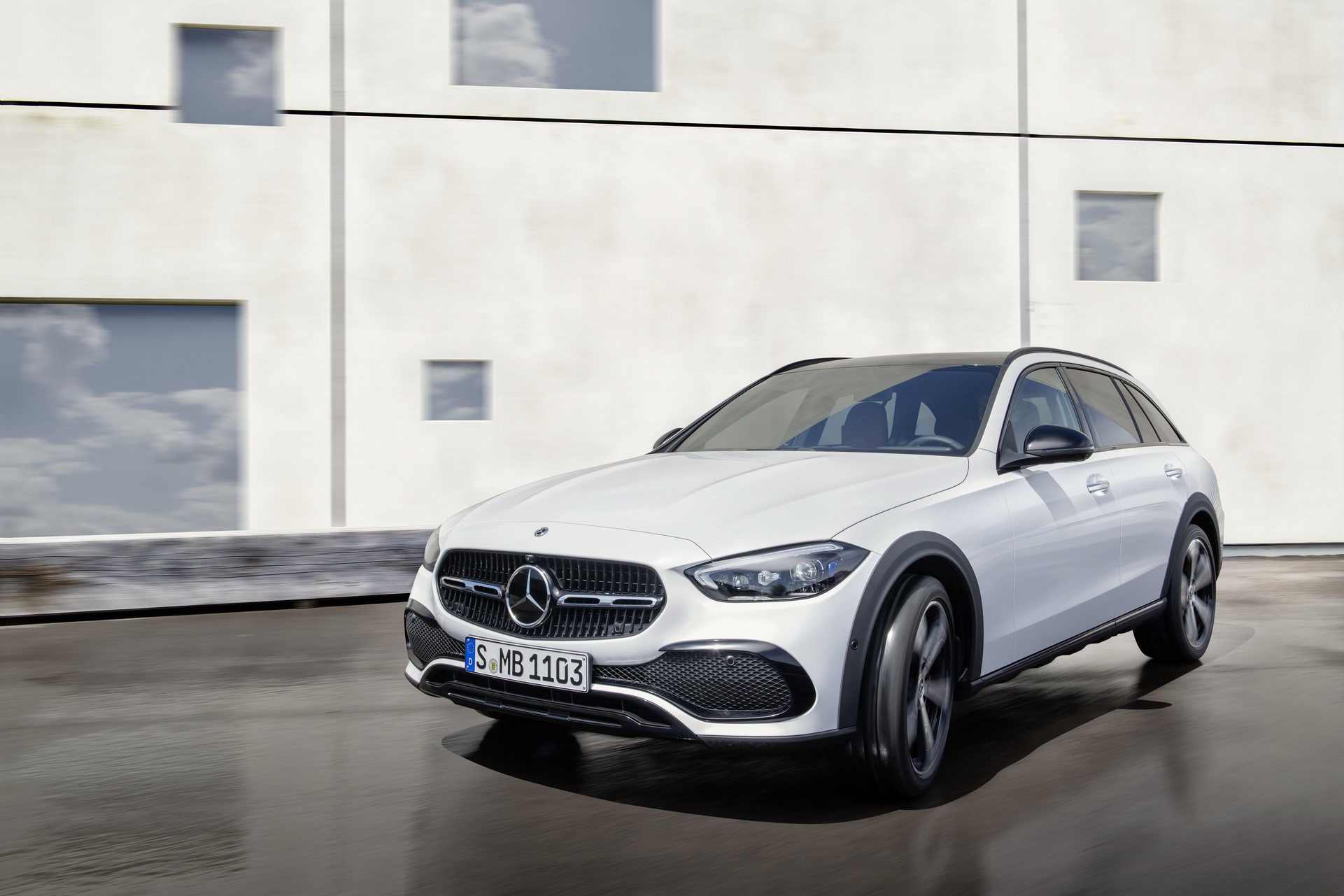 2022 Mercedes-Benz C-Class All Terrain Climbs Its Way Up To Munich