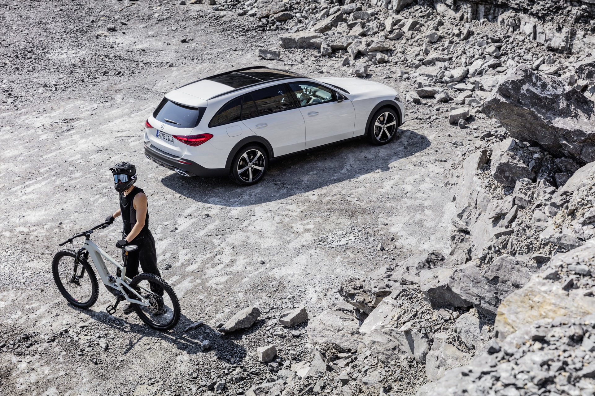2022 Mercedes-Benz C-Class All Terrain Climbs Its Way Up To Munich