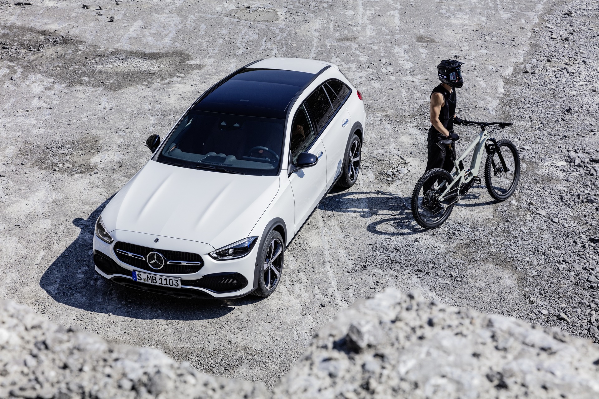 2022 Mercedes-Benz C-Class All Terrain Climbs Its Way Up To Munich