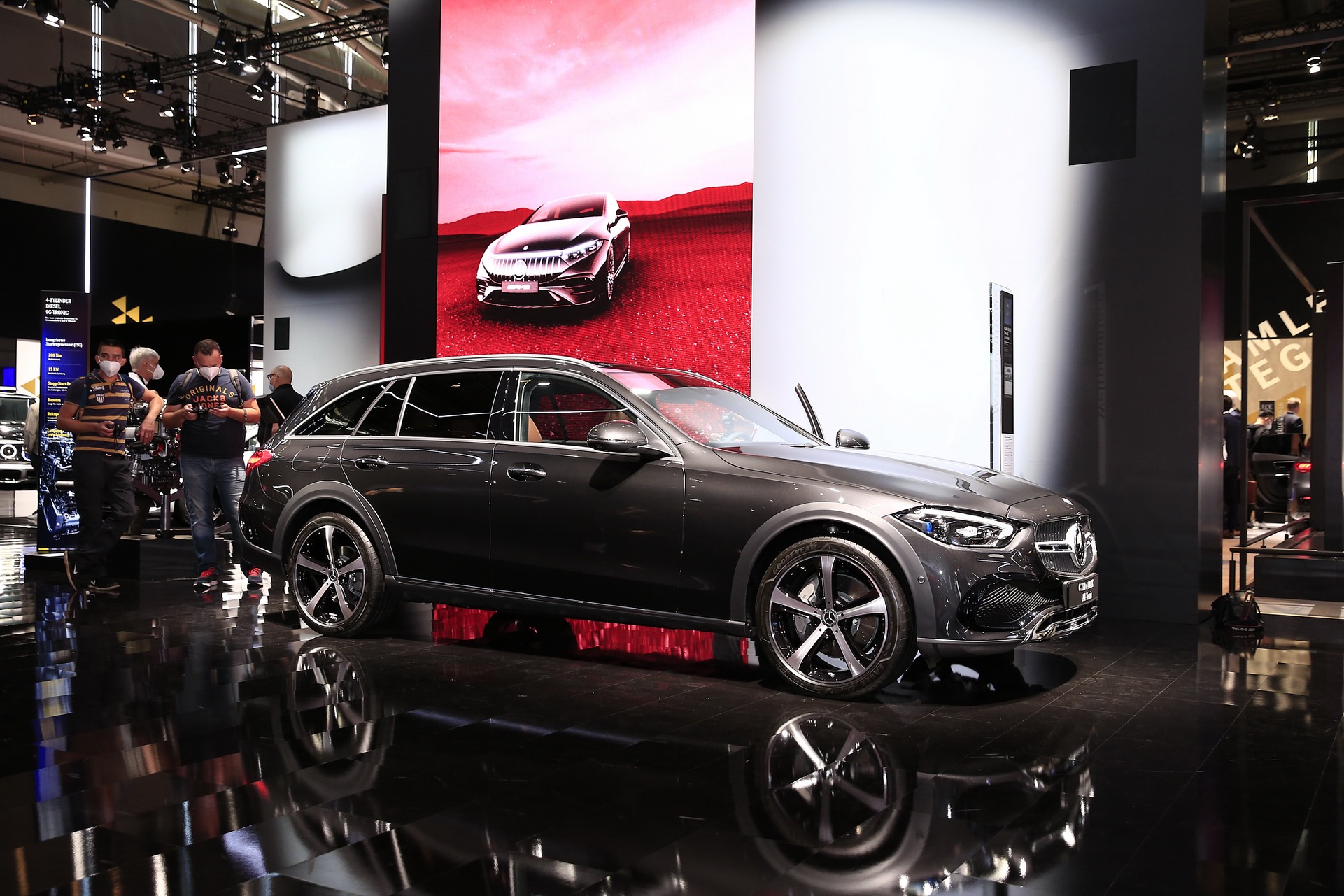 2022 Mercedes-Benz C-Class All Terrain Climbs Its Way Up To Munich