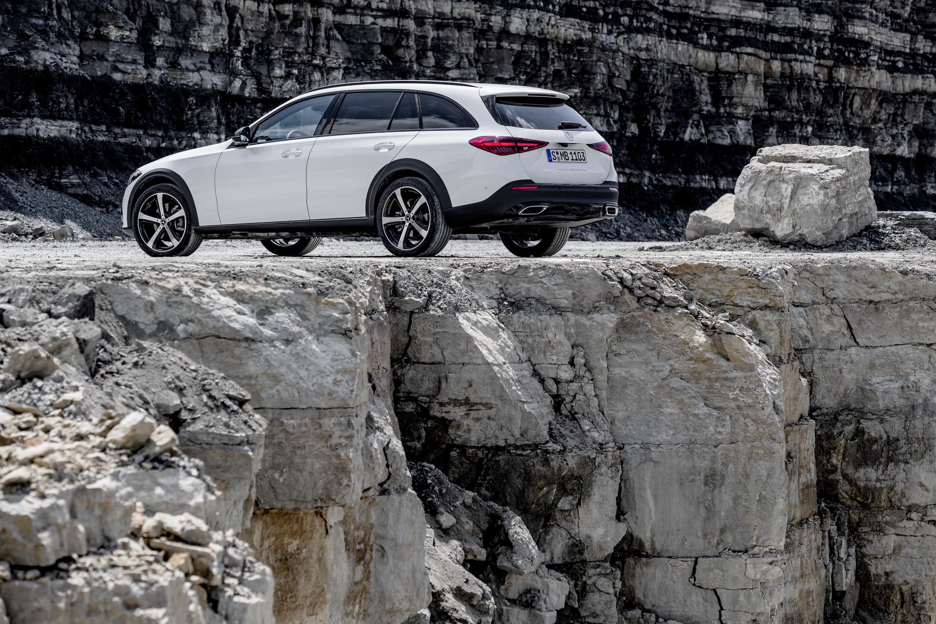 2022 Mercedes-Benz C-Class All Terrain Climbs Its Way Up To Munich