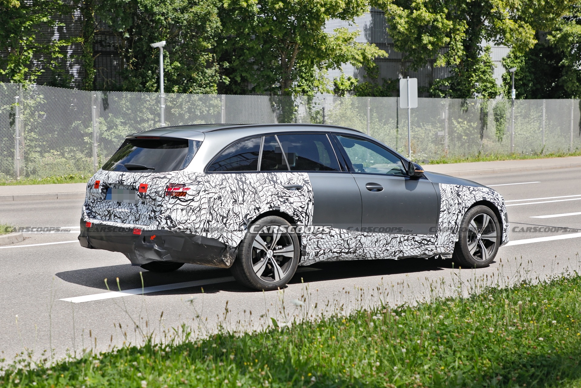 Soon To Be Unveiled 2022 Mercedes C-Class All-Terrain Spied With Less Camo