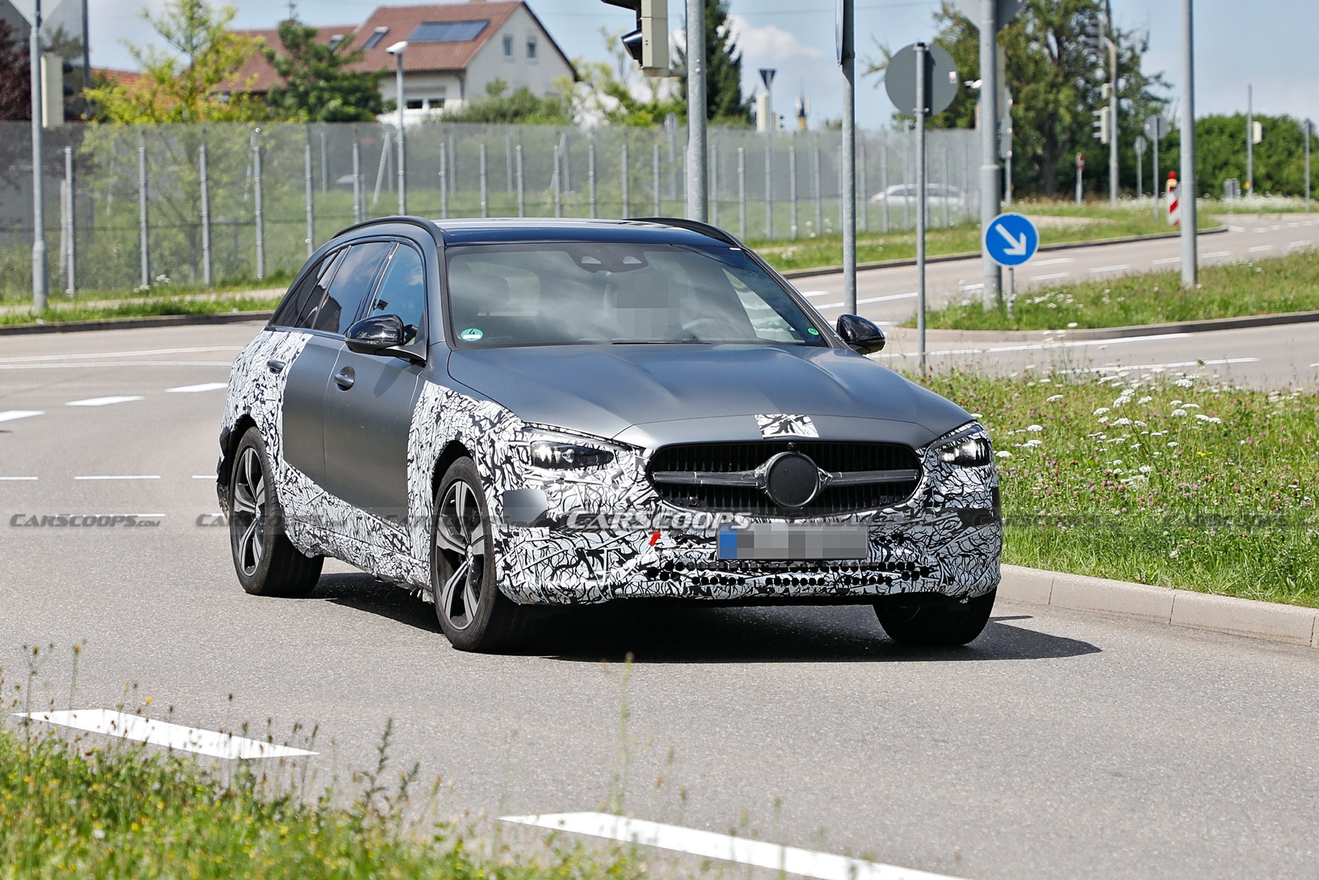 Soon To Be Unveiled 2022 Mercedes C-Class All-Terrain Spied With Less Camo