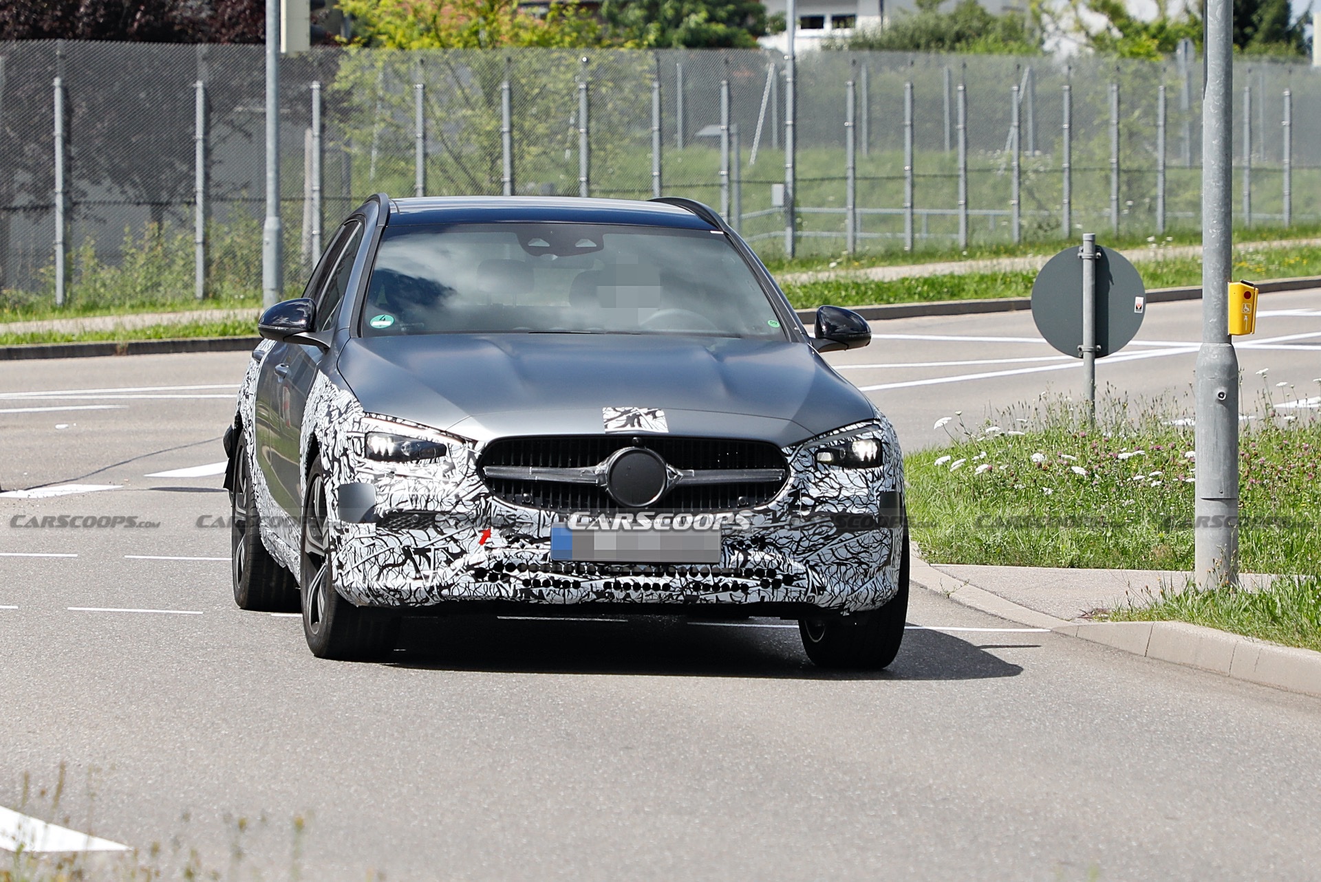 Soon To Be Unveiled 2022 Mercedes C-Class All-Terrain Spied With Less Camo