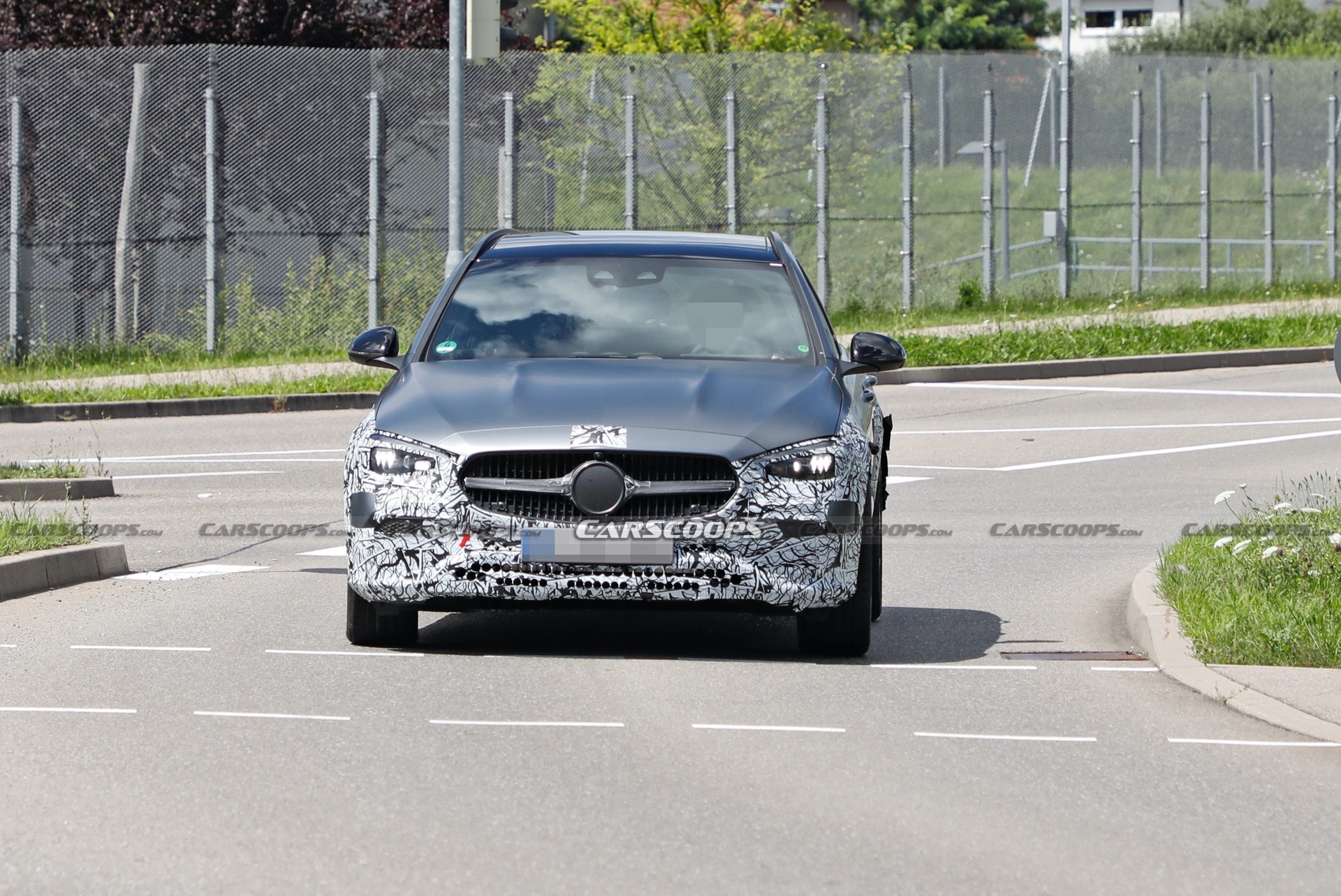 Soon To Be Unveiled 2022 Mercedes C-Class All-Terrain Spied With Less Camo