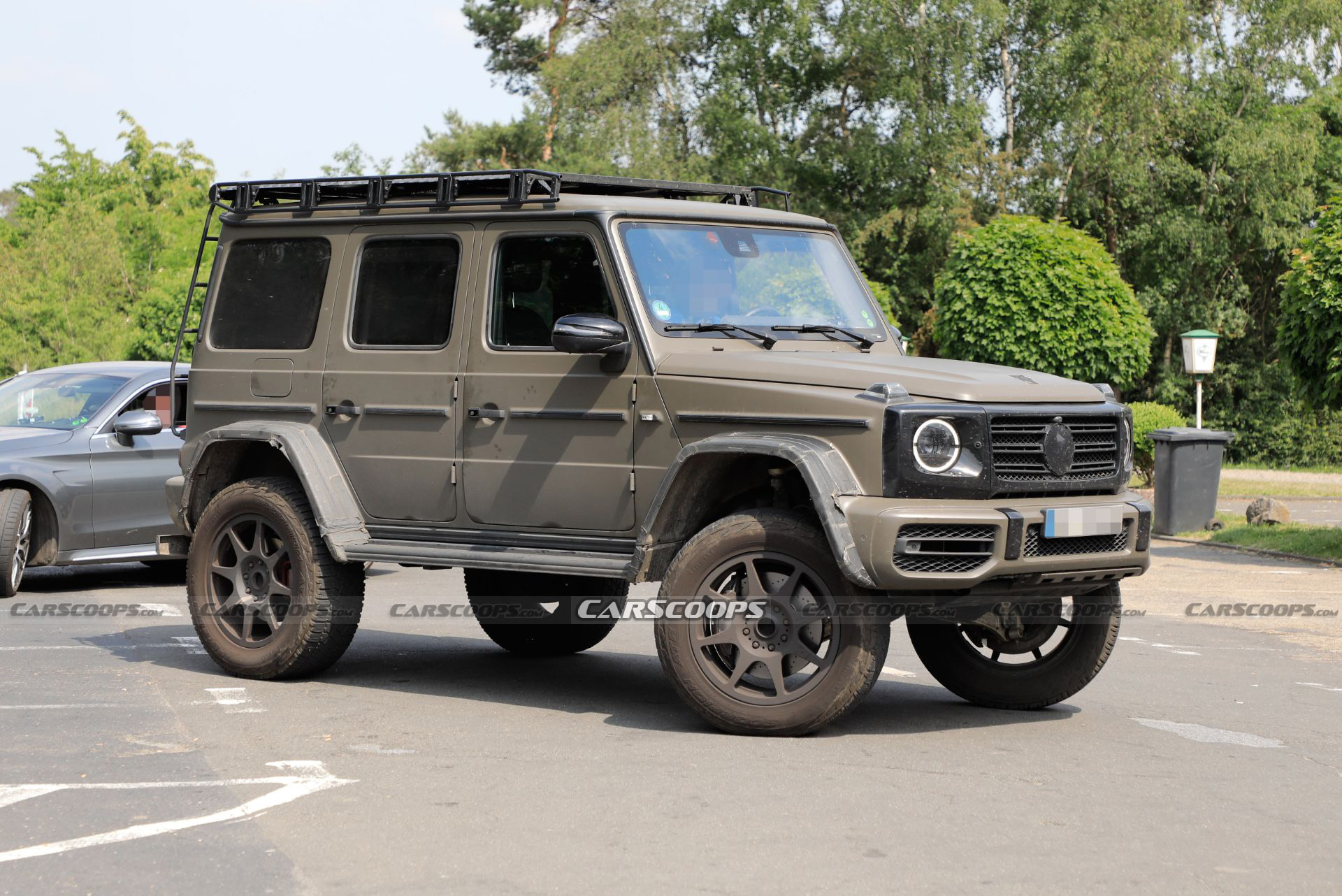 New Mercedes-AMG G-Class 4×4² Is Getting Ready For Munich With A Military-Style Wrap