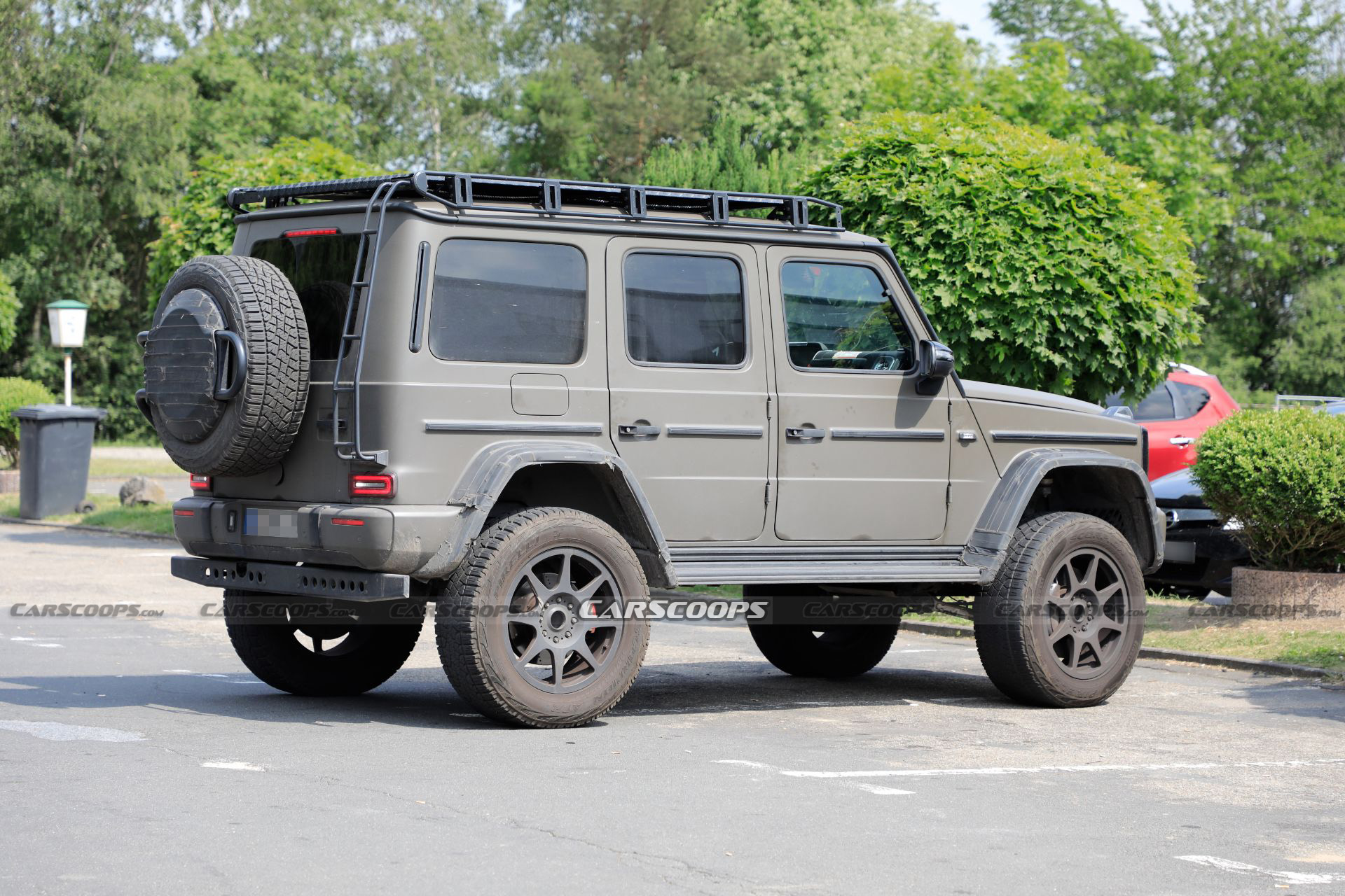 New Mercedes-AMG G-Class 4×4² Is Getting Ready For Munich With A Military-Style Wrap
