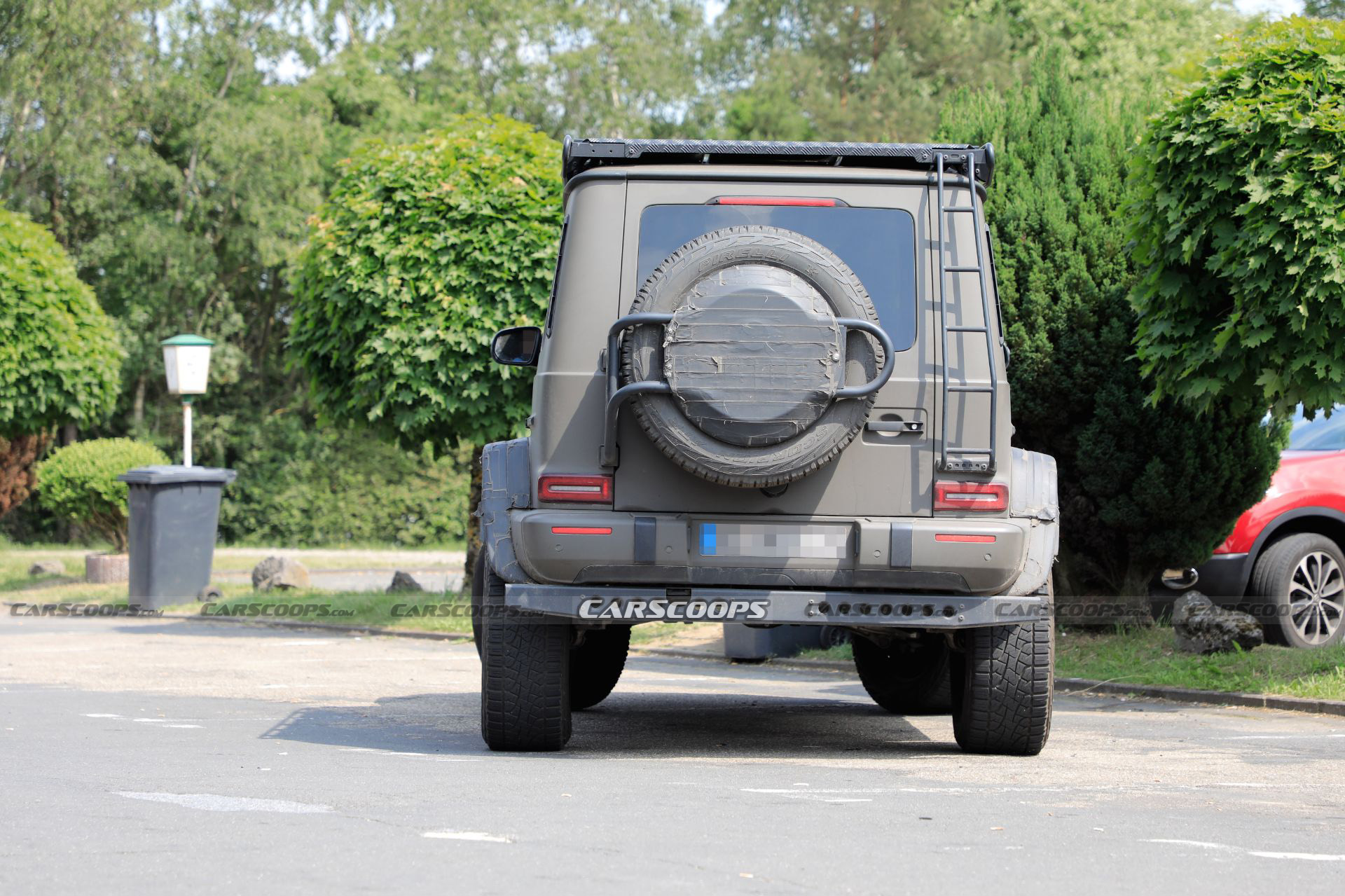New Mercedes-AMG G-Class 4×4² Is Getting Ready For Munich With A Military-Style Wrap