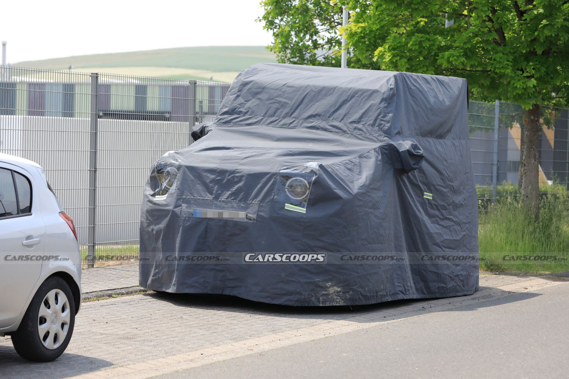 New Mercedes-AMG G-Class 4×4² Is Getting Ready For Munich With A Military-Style Wrap