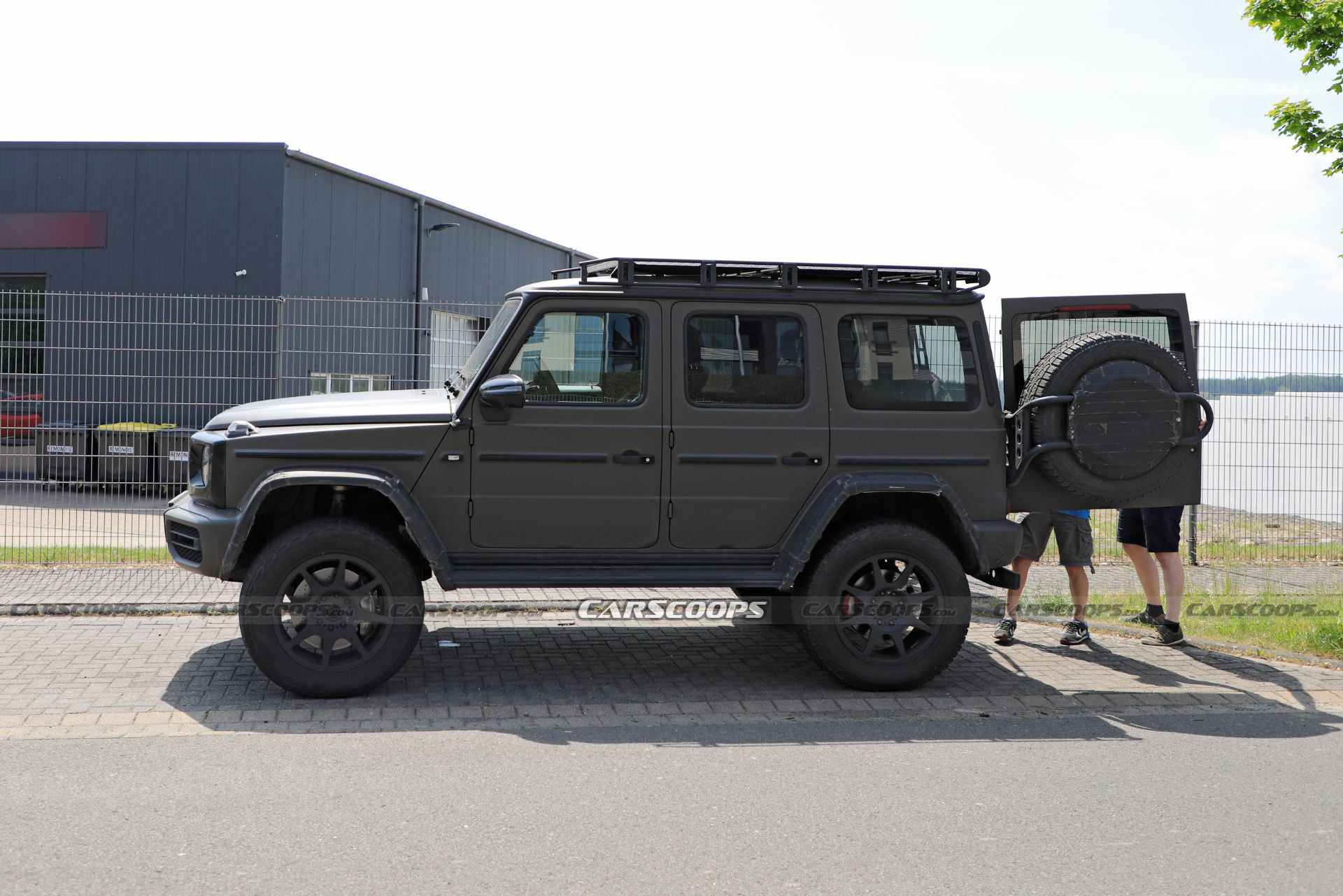 New Mercedes-AMG G-Class 4×4² Is Getting Ready For Munich With A Military-Style Wrap