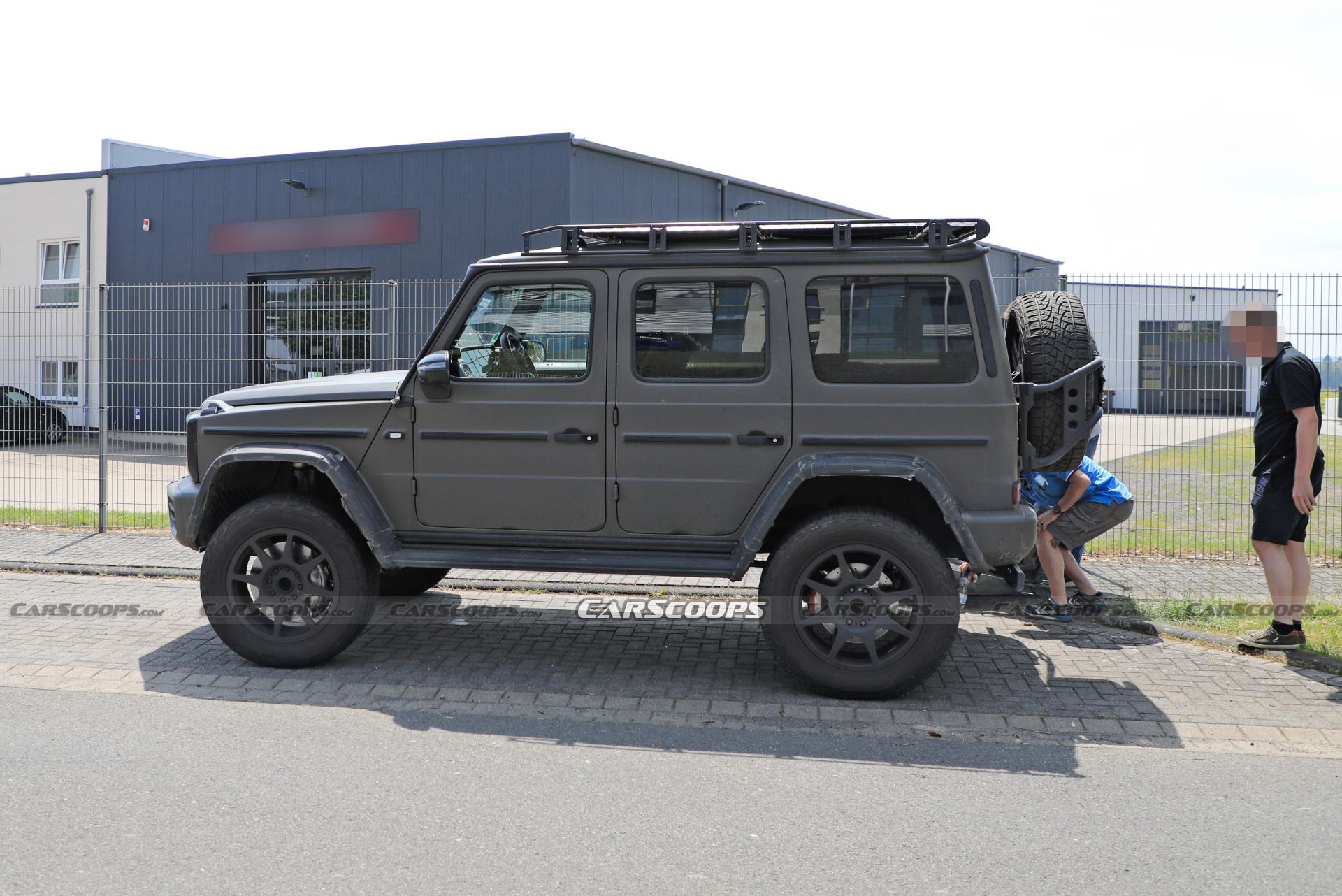 New Mercedes-AMG G-Class 4×4² Is Getting Ready For Munich With A Military-Style Wrap
