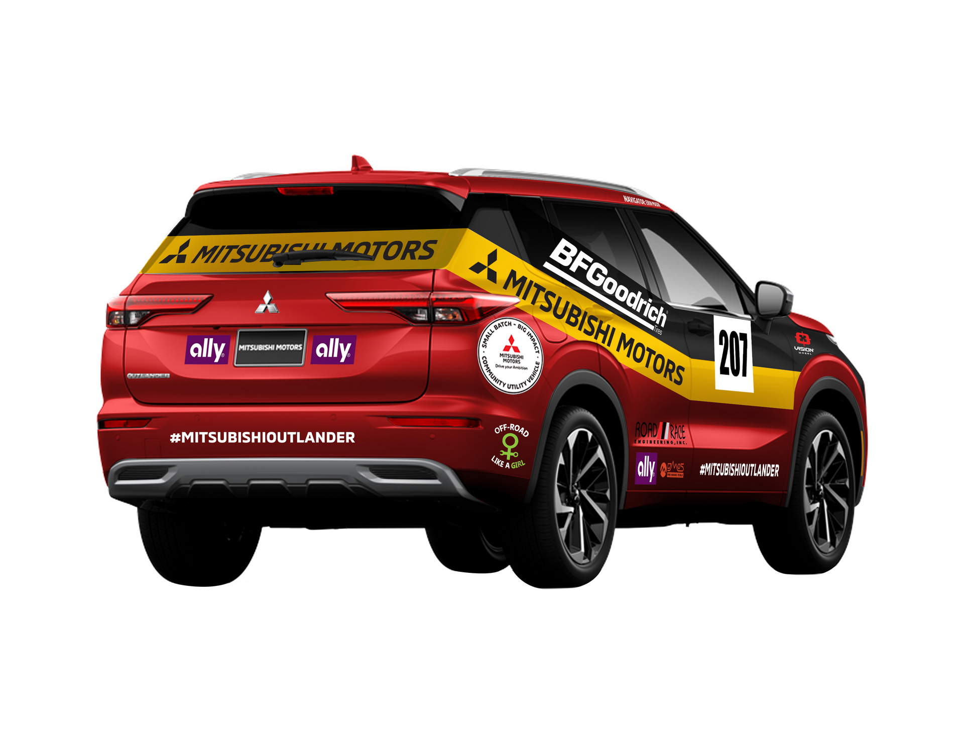Mitsubishi To Enter Outlander In Rebelle Rally With Livery Honoring Only Woman To Win Dakar