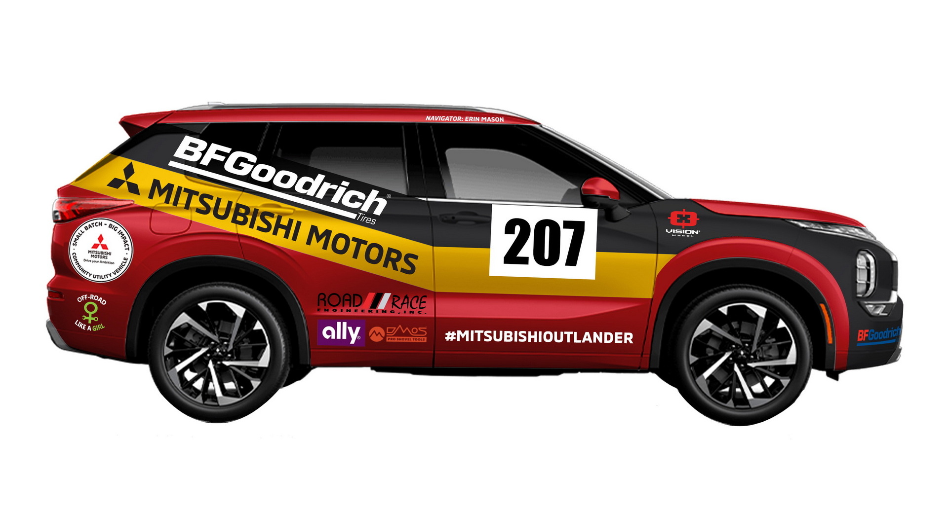 Mitsubishi To Enter Outlander In Rebelle Rally With Livery Honoring Only Woman To Win Dakar