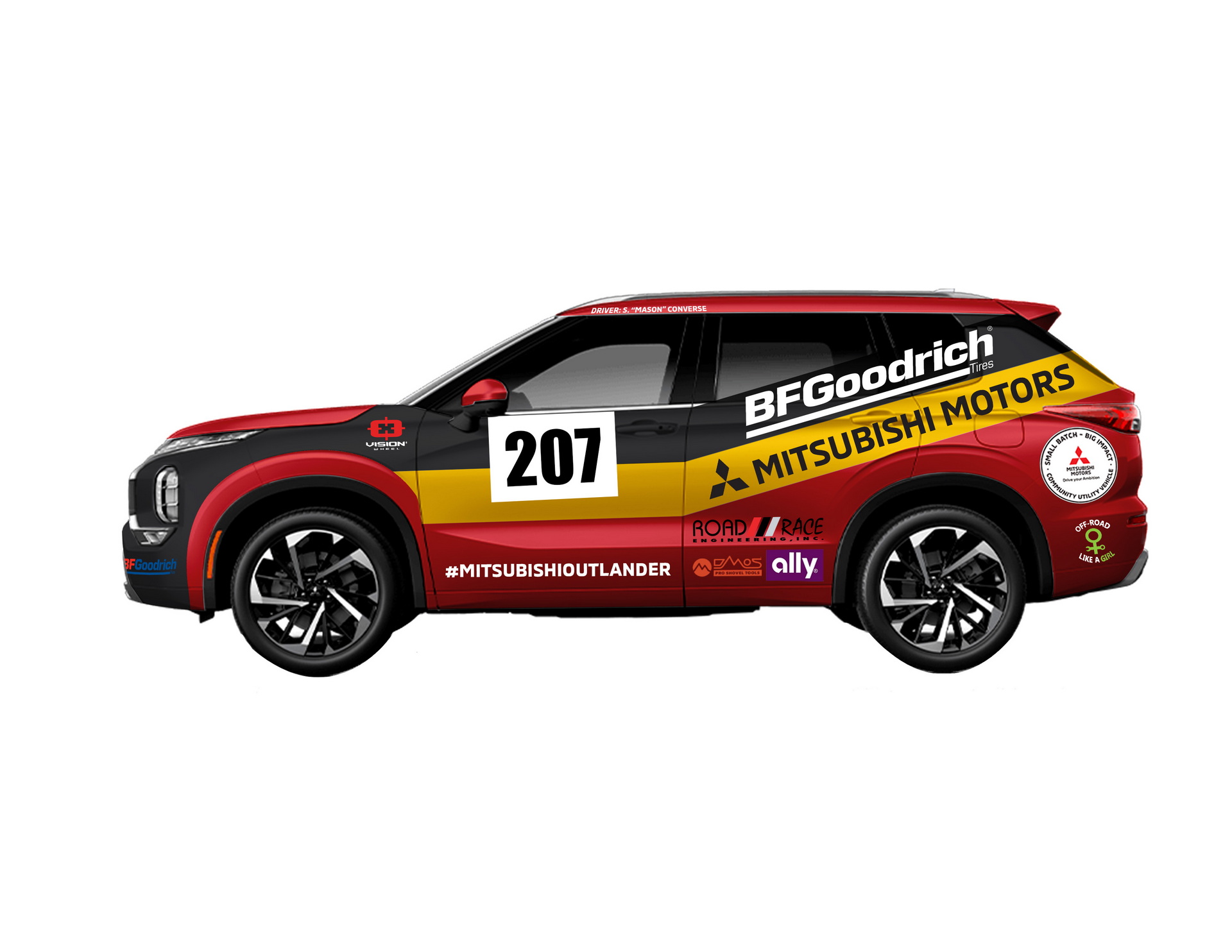 Mitsubishi To Enter Outlander In Rebelle Rally With Livery Honoring Only Woman To Win Dakar