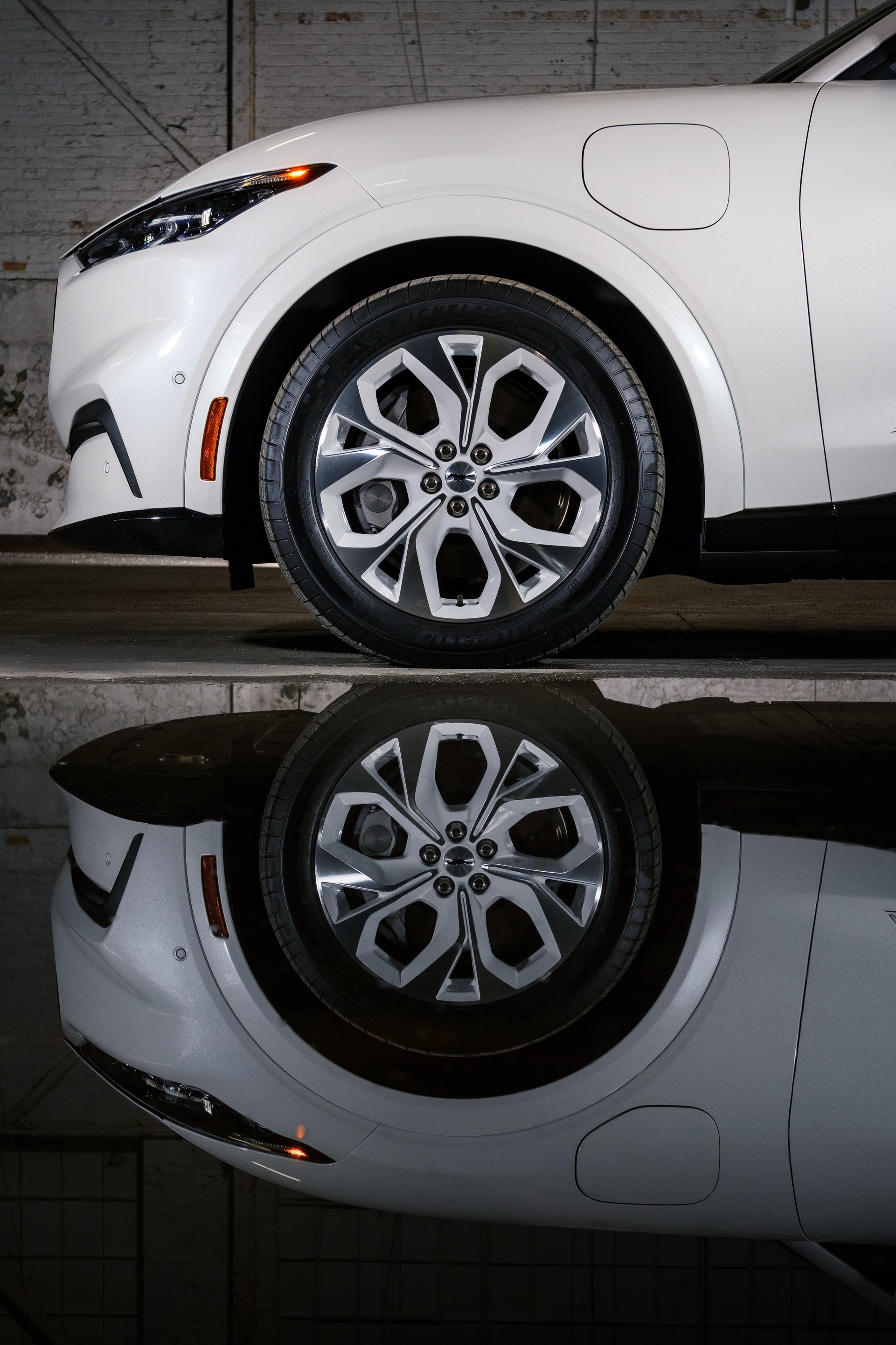 Ford Gets Rollin’ With 2022 Mustang Coupe And Mach-E Ice White Editions