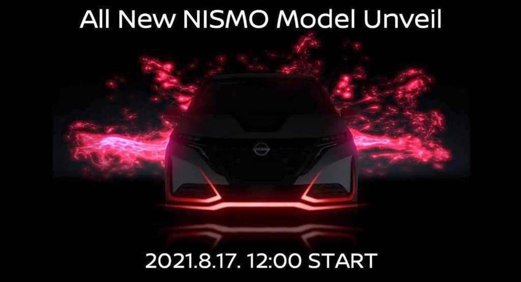  Nissan To Unveil New NISMO Model On August 17 And It Looks Like It’s The Note Aura