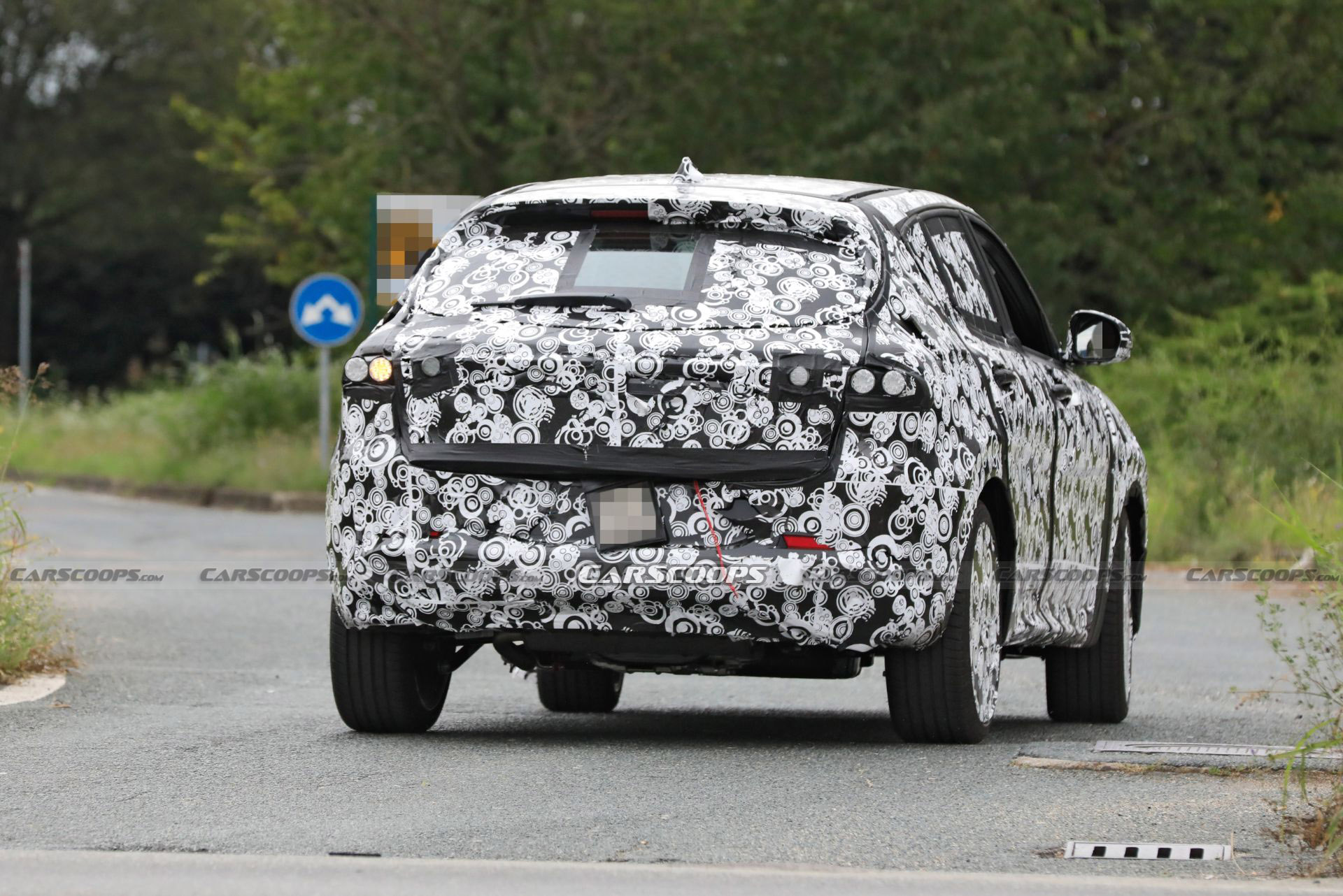 2023 Alfa Romeo Tonale PHEV Spied Showing Production Body And Headlights