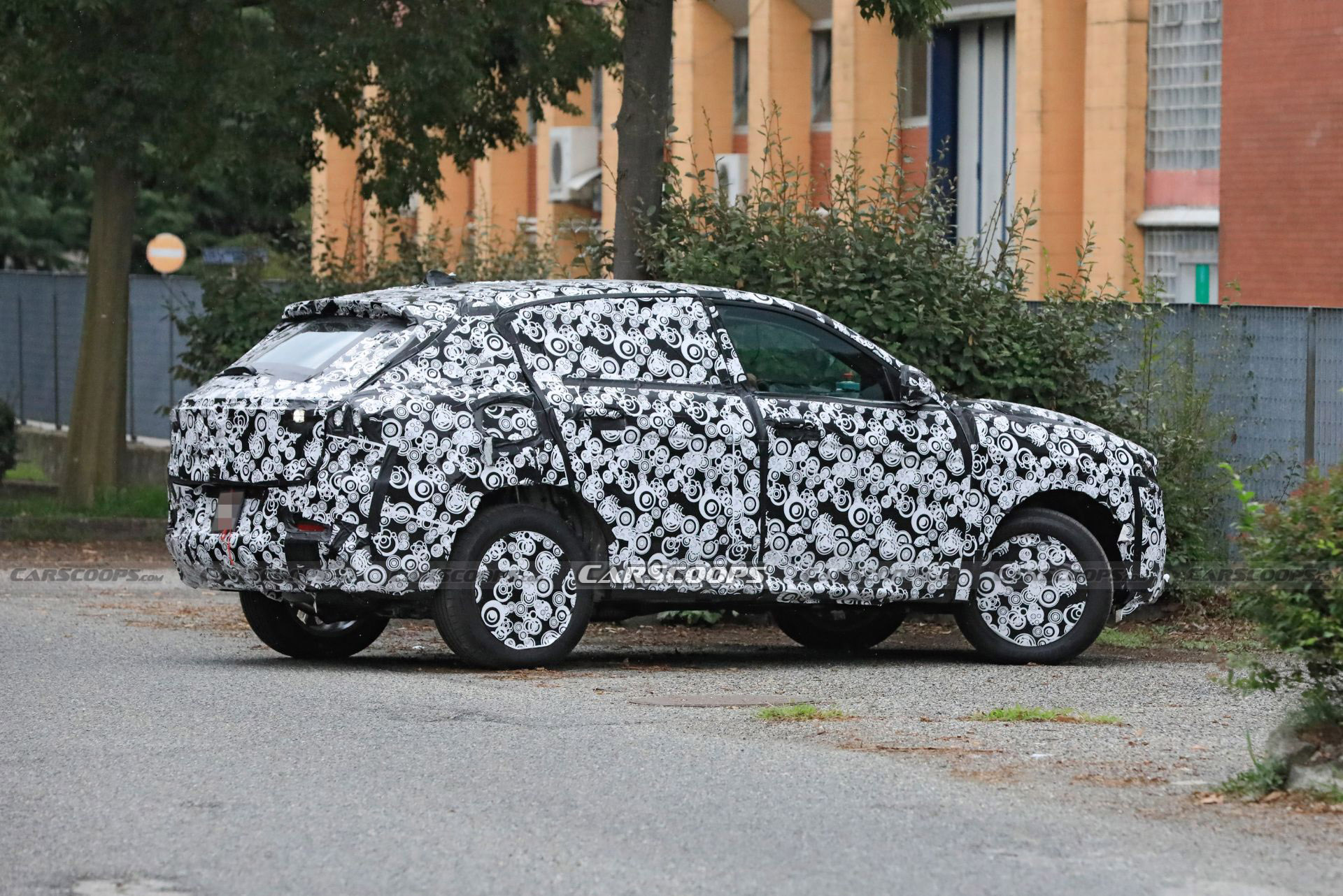 2023 Alfa Romeo Tonale PHEV Spied Showing Production Body And Headlights
