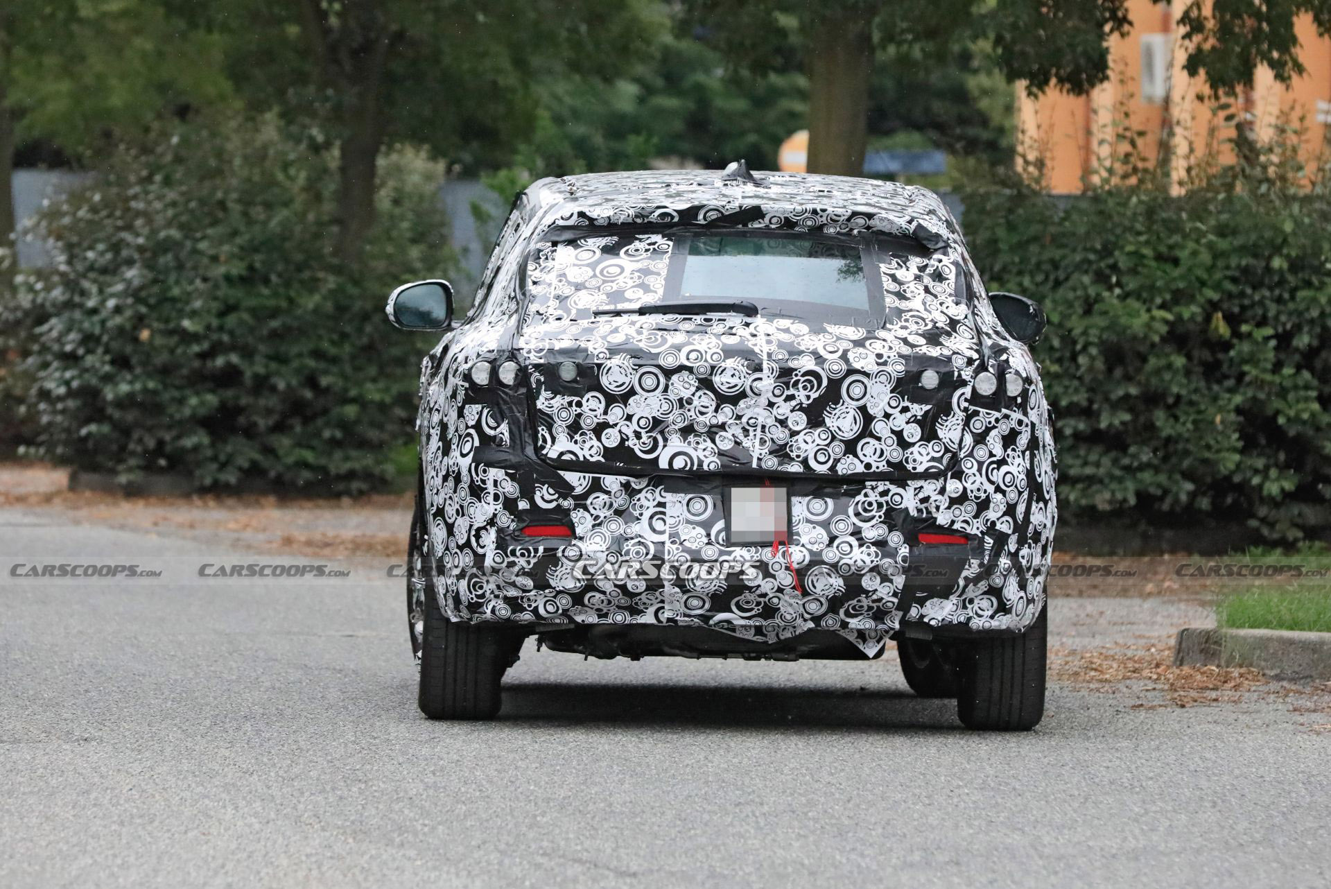 2023 Alfa Romeo Tonale PHEV Spied Showing Production Body And Headlights
