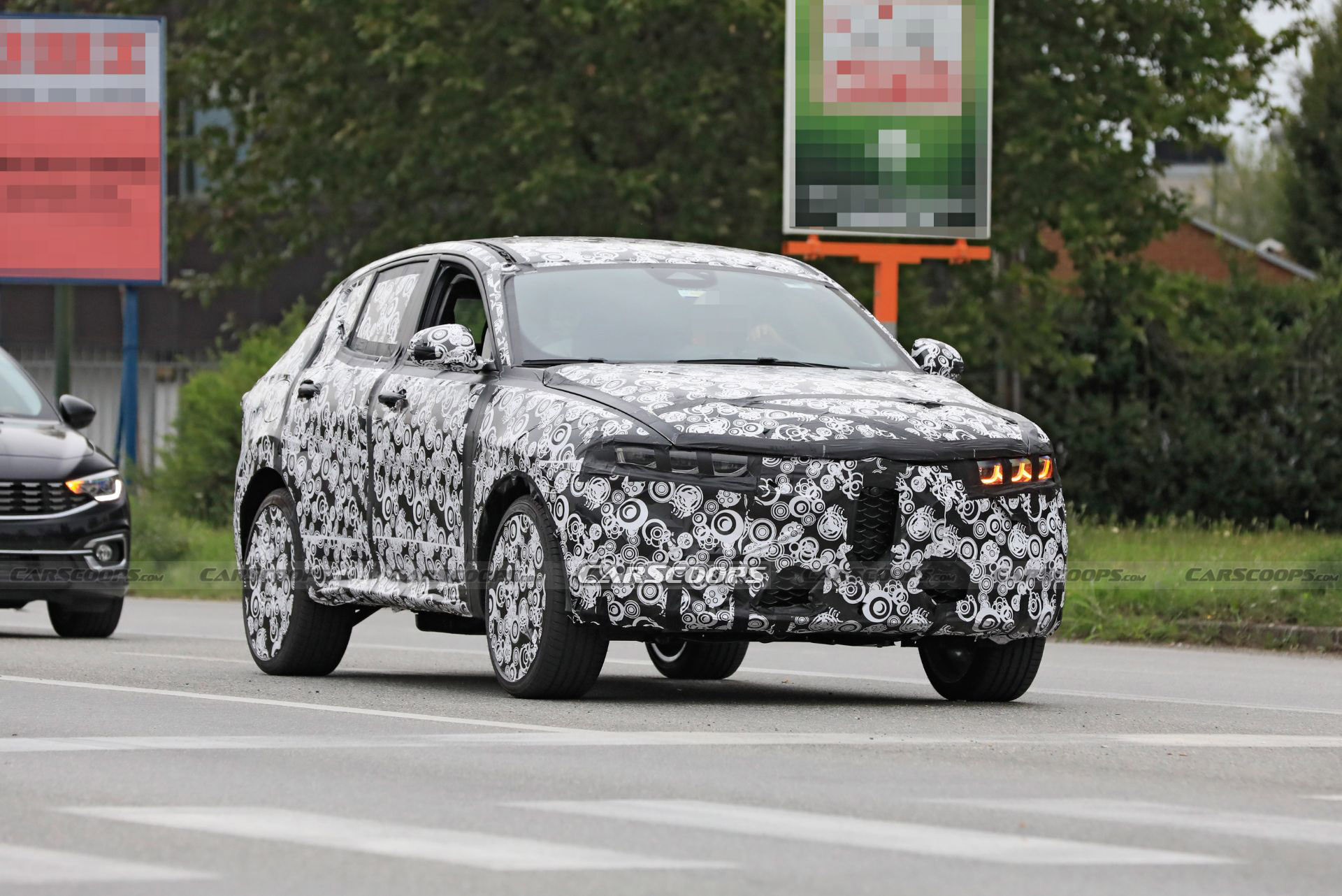 2023 Alfa Romeo Tonale Spied With A Jeep-Branded Engine