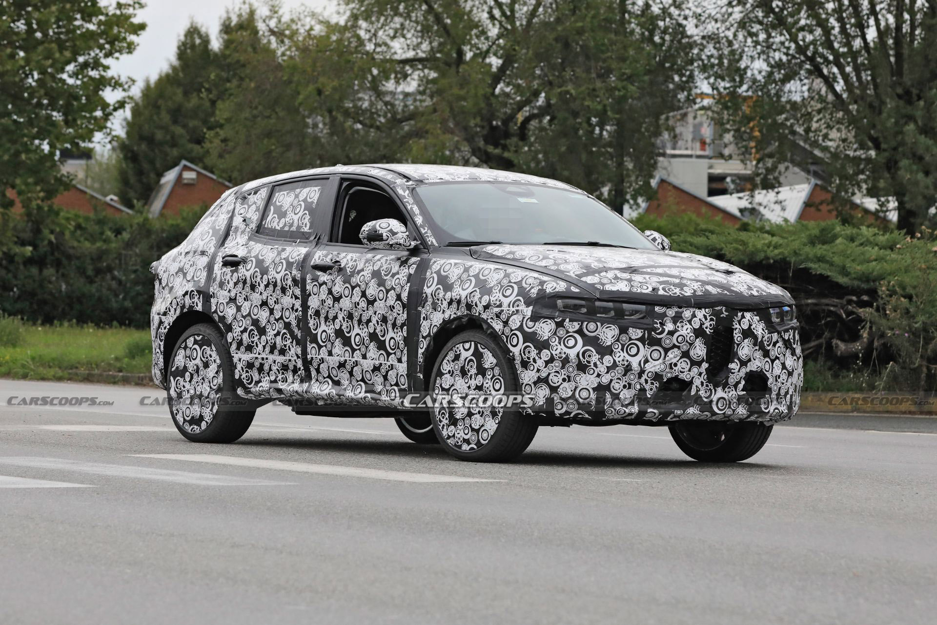 2023 Alfa Romeo Tonale Spied With A Jeep-Branded Engine